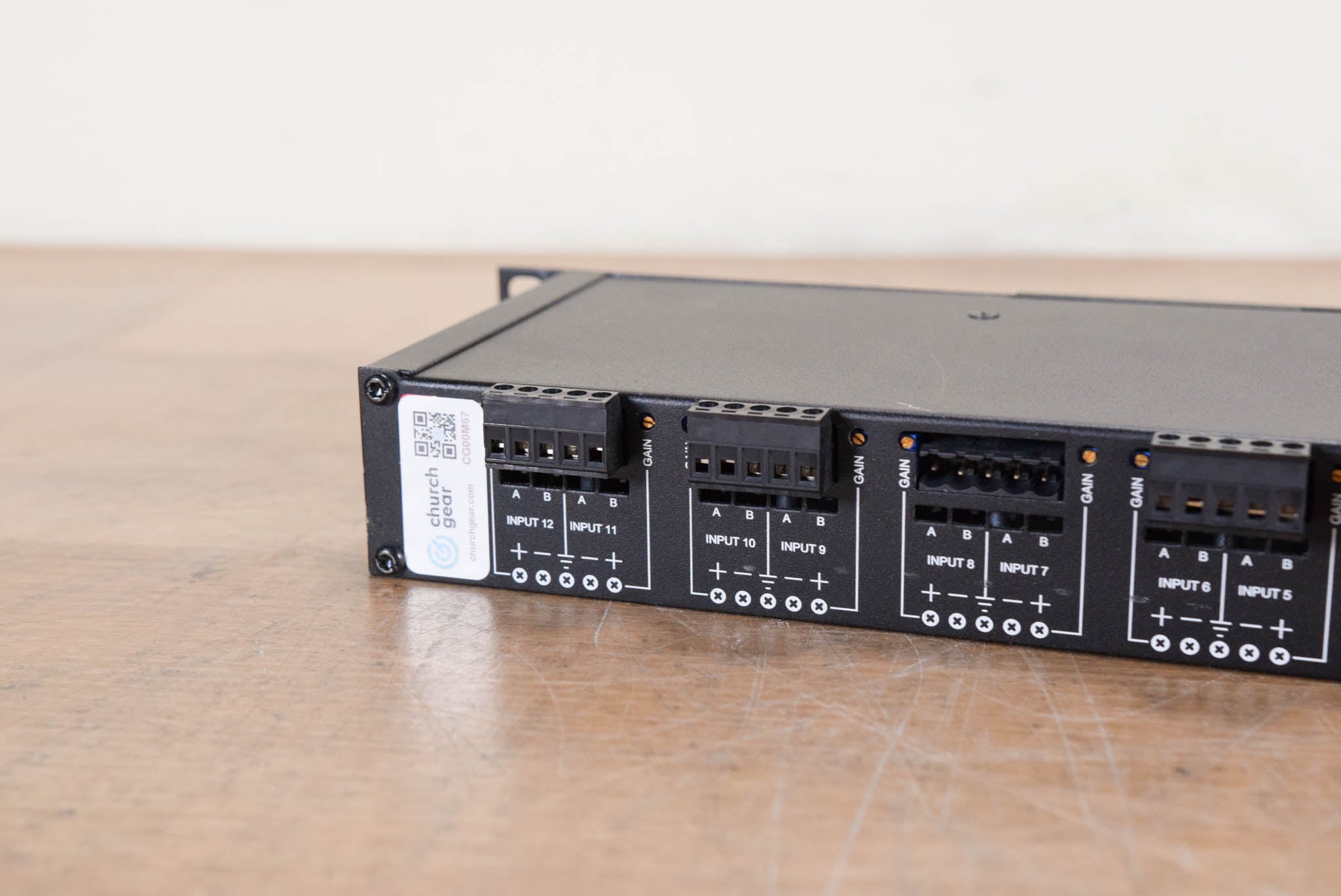 RDL RM-MP12A 12-Channel Audio Monitor Panel