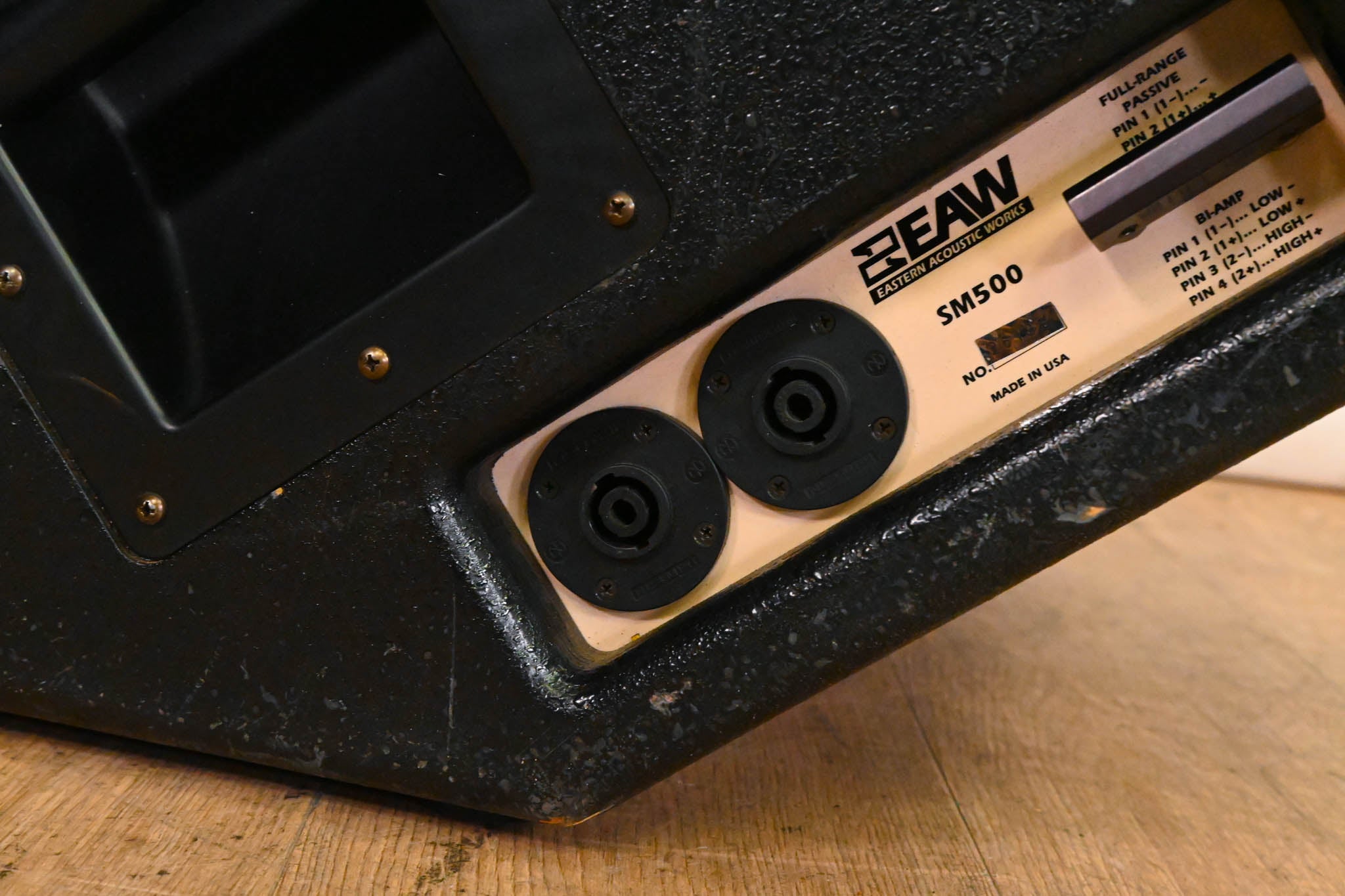 EAW SM500 15" 2-Way Stage Monitor Wedge