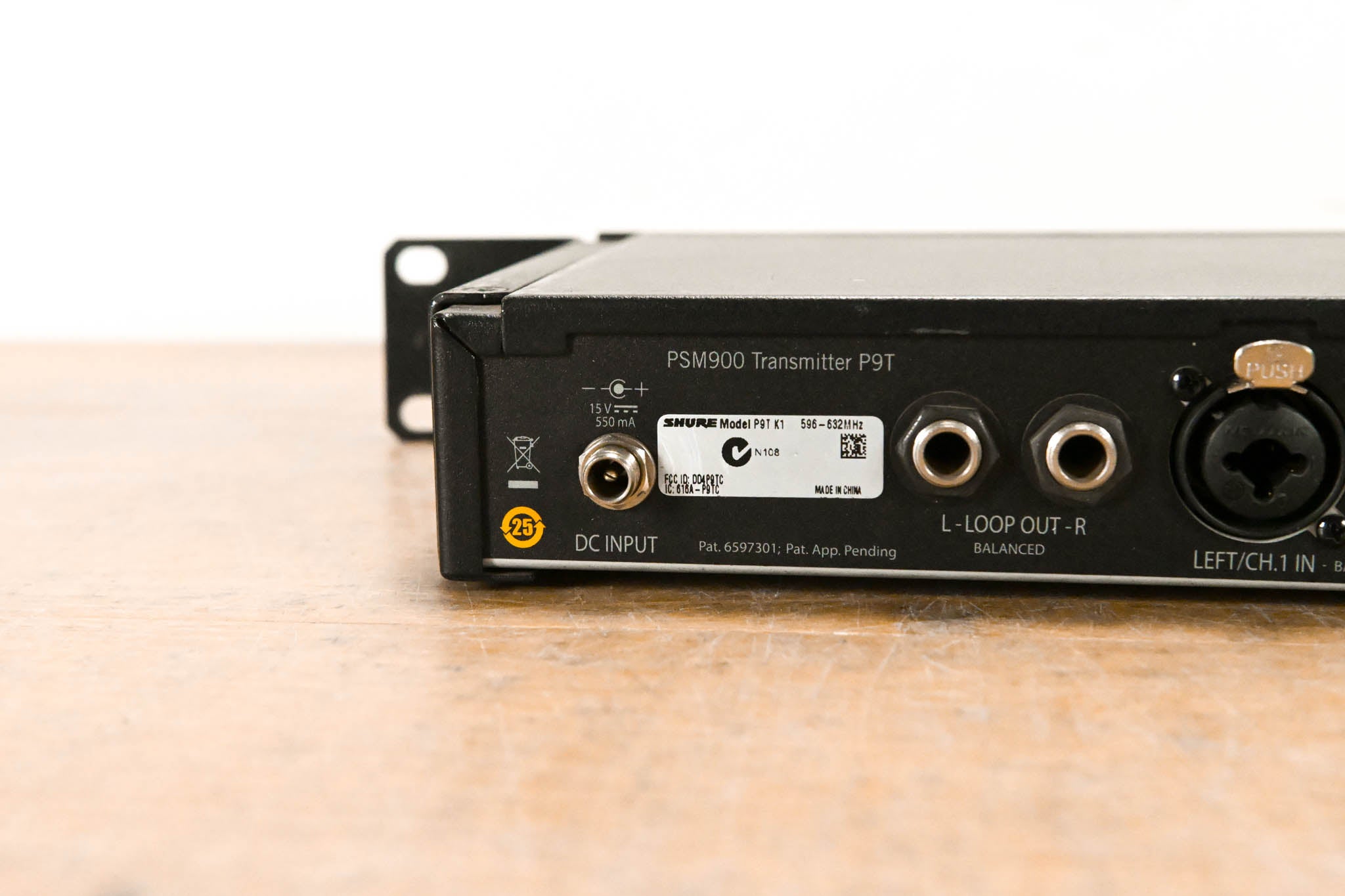 Shure PSM 900 Wireless IEM System K1 Band: 596-632MHz NO POWER SUPPLY