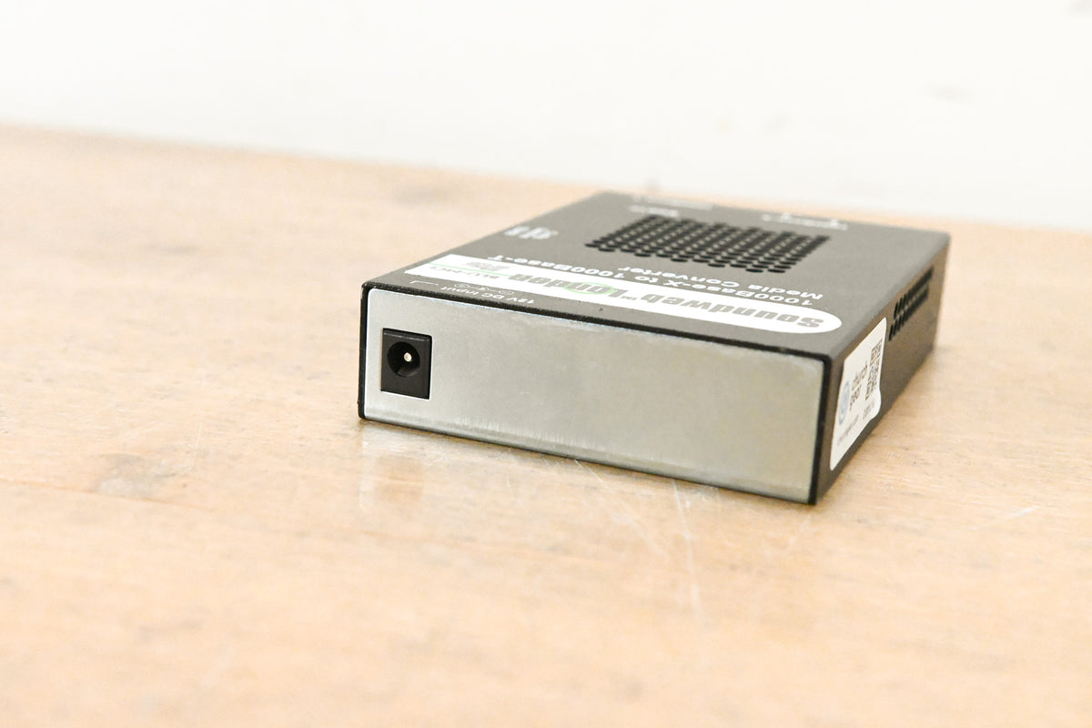 BSS Soundweb London BLU-MC1 1000Base-X to 1000Base-T Converter (NO PSU)