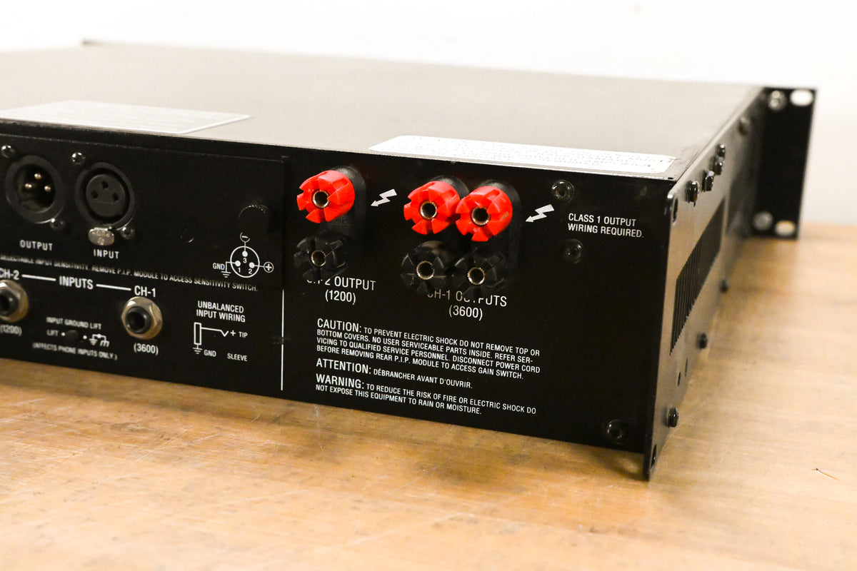 Crown Macro-Tech 36x12 2-Channel Power Amplifier