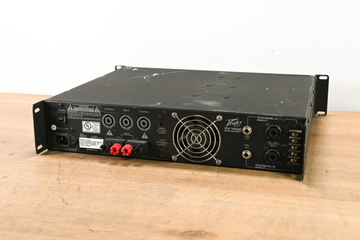 Peavey PV1500 2-Channel Power Amplifier
