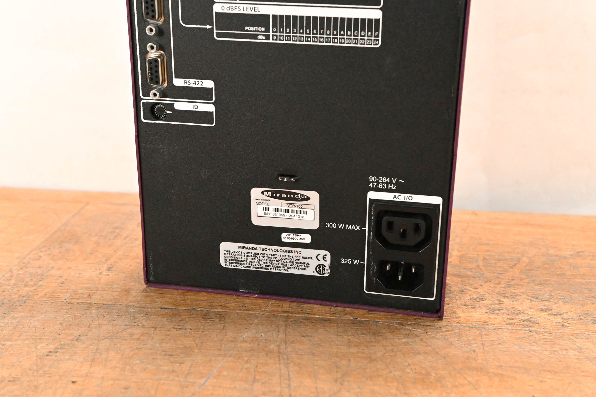 Miranda VTR-100 Analog to Digital Bi-Directional Media Converter