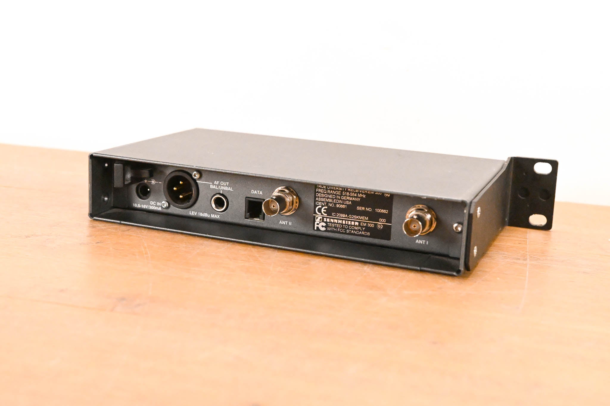 Sennheiser EM 300 G2 Wireless Receiver - 518-554 MHz (NO POWER SUPPLY)