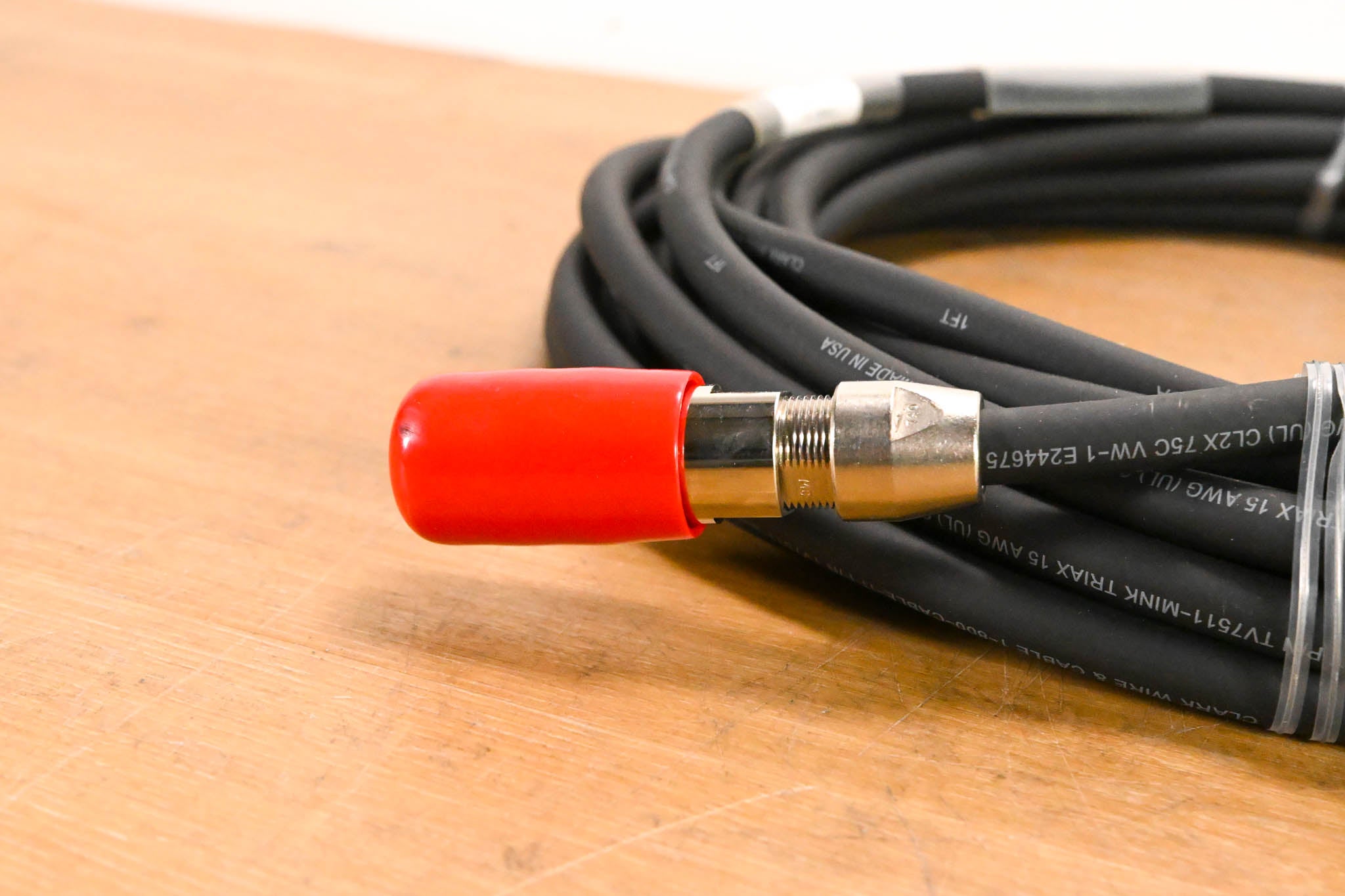 Clark Wire & Cable TV7511-MINK Triax Broadcast Camera Cable 15AWG - 40'