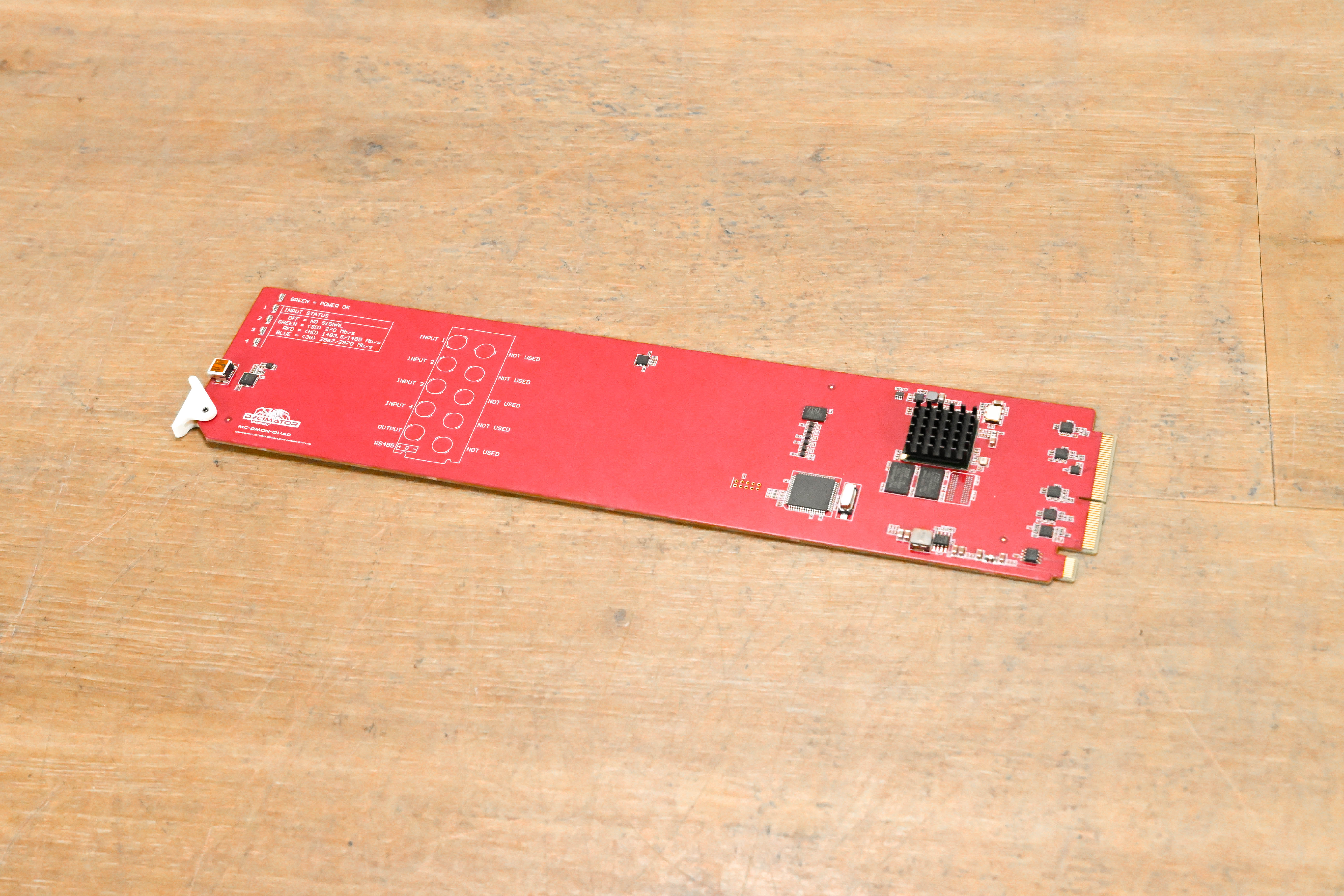 Decimator Design MC-DMON-QUAD 1 to 4 Channel (3G/HD/SD)-SDI MultiViewer