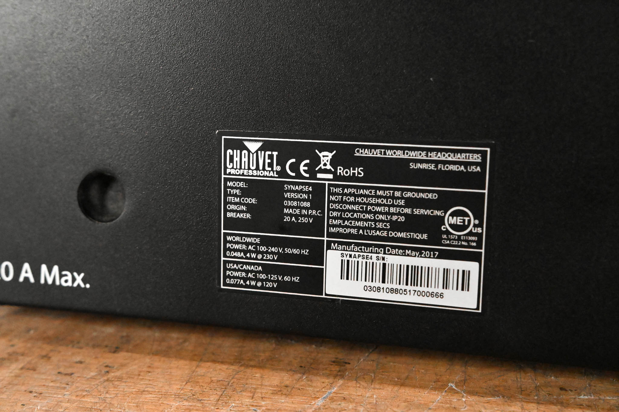 Chauvet Synapse 4 Intelligent DMX Relay Pack