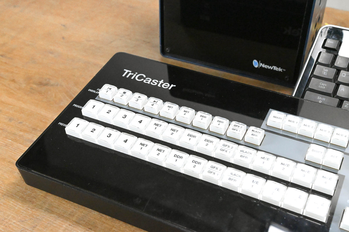 NewTek (Vizrt) TriCaster Mini HD-4 Video Switcher w/ Control Surface