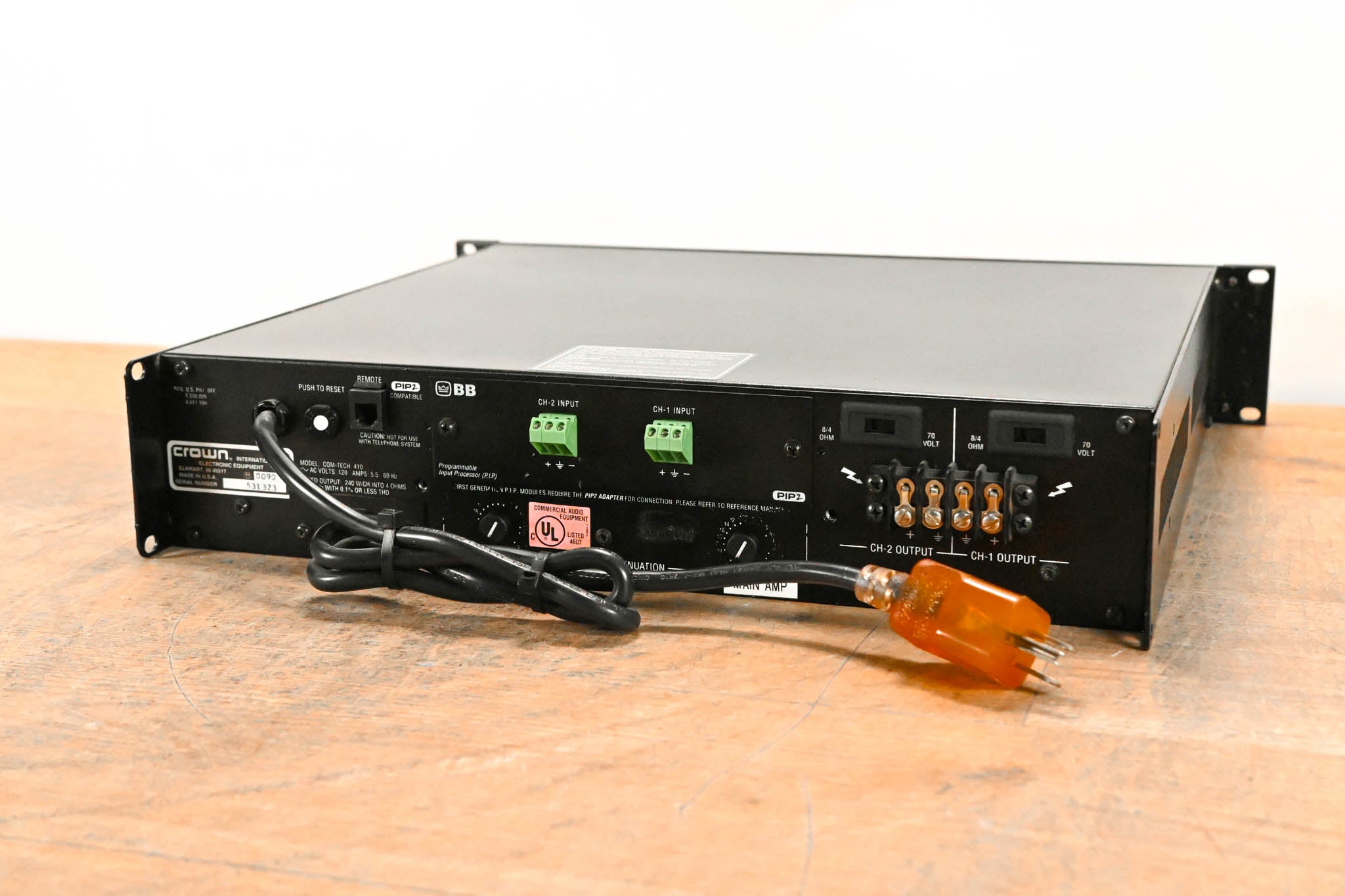 Crown Com-Tech 410 2-Channel Power Amplifier