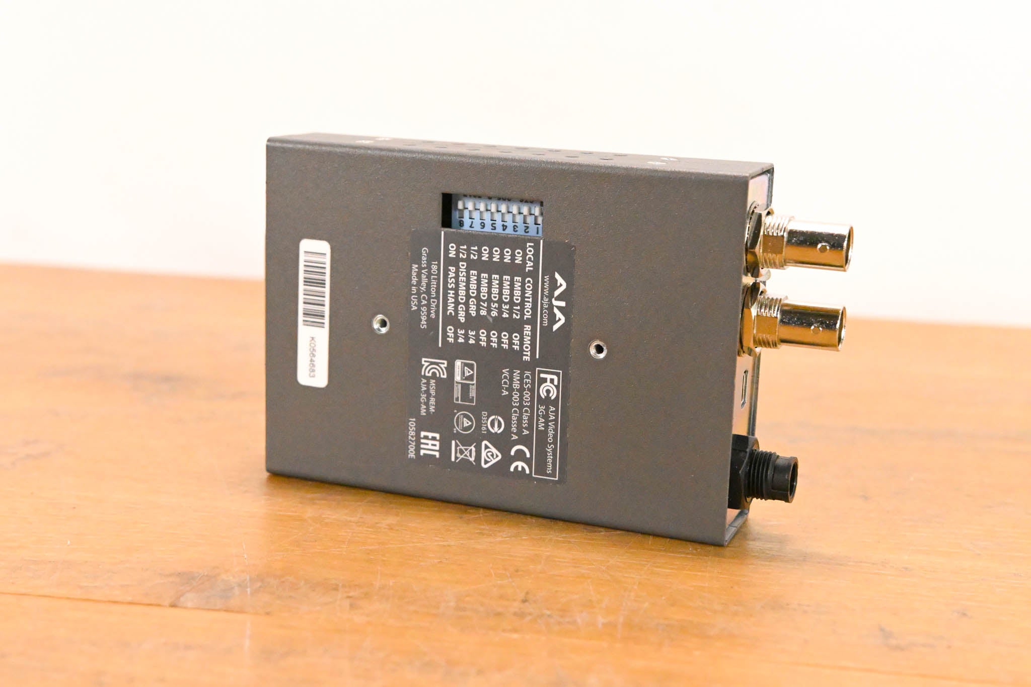 AJA 3G-AM 8-Channel AES Embedder/Disembedder (NO POWER SUPPLY)