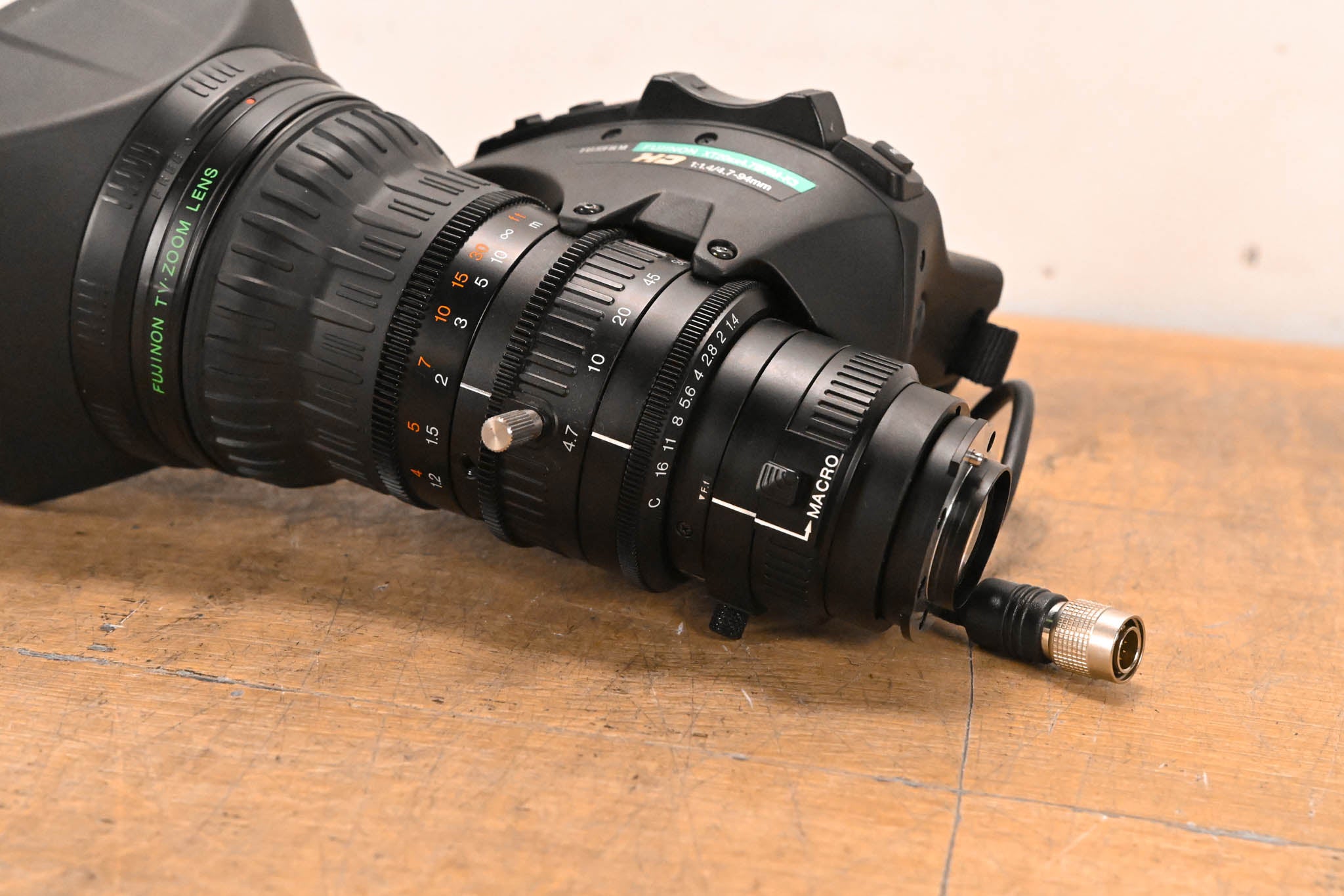 Fujinon XT20sx4.7BRM-K3 HDTV Zoom Lens - 1:1.4/4.7-94mm