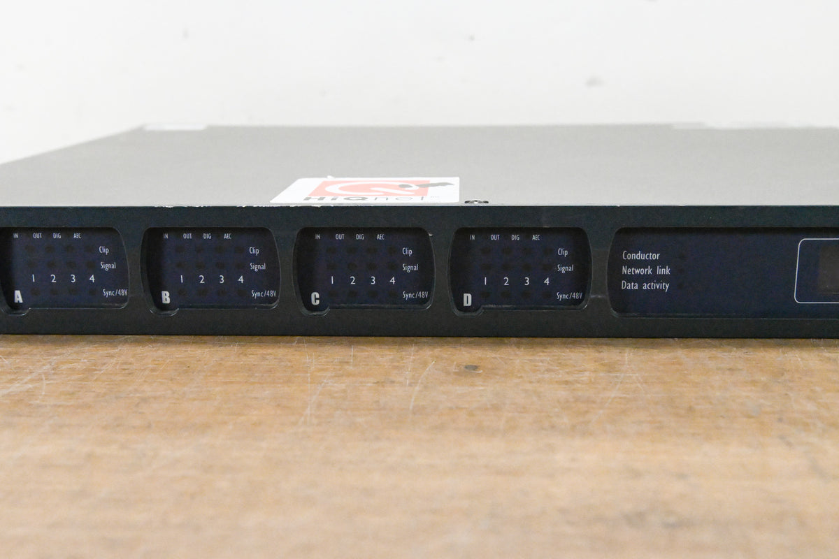 BSS London BLU-800 Signal Processor with BLU link and CobraNet