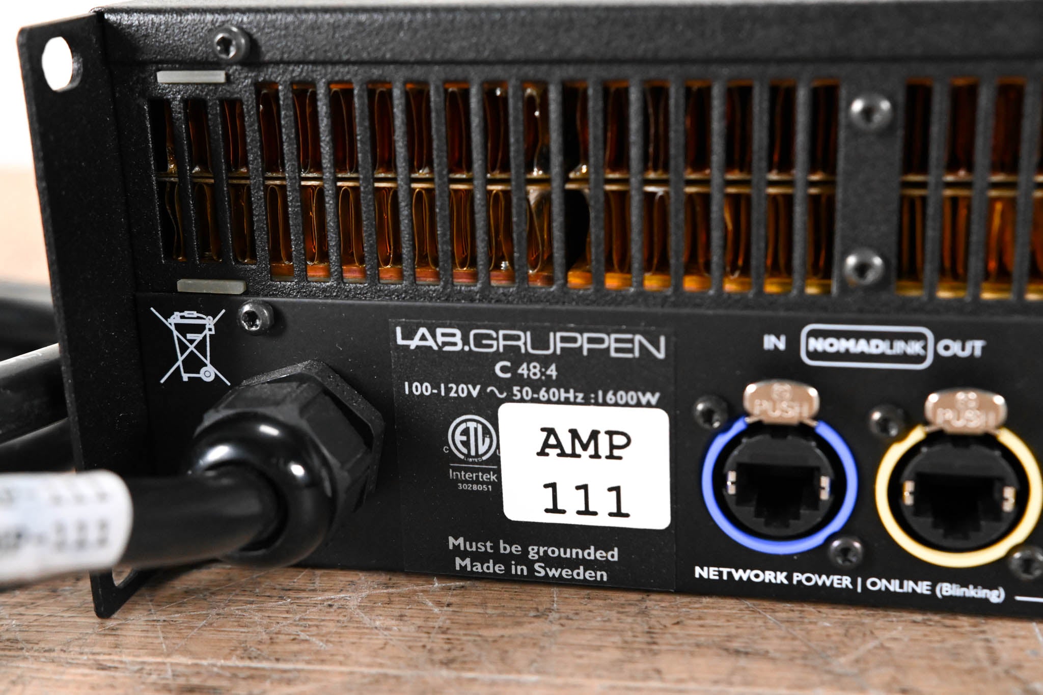 Lab Gruppen C 48:4 4800W 4-Channel Power Amplifier