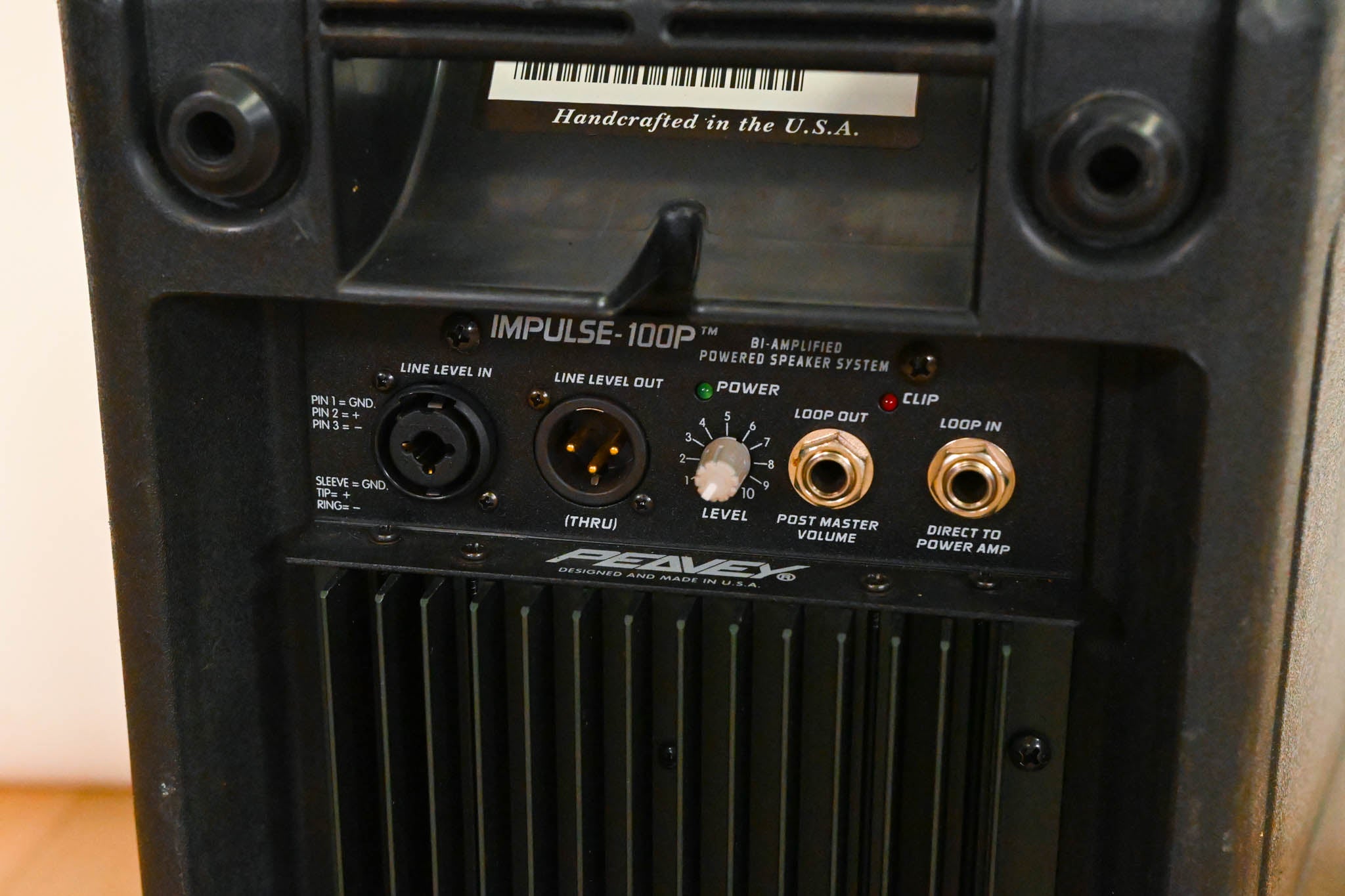 Peavey Impulse 100p 10" Bi-Amplified PA Speaker