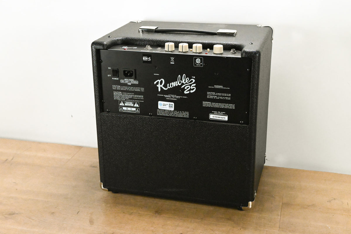 Fender Rumble 25 V3 25W 1x8" Bass Combo Amplifier