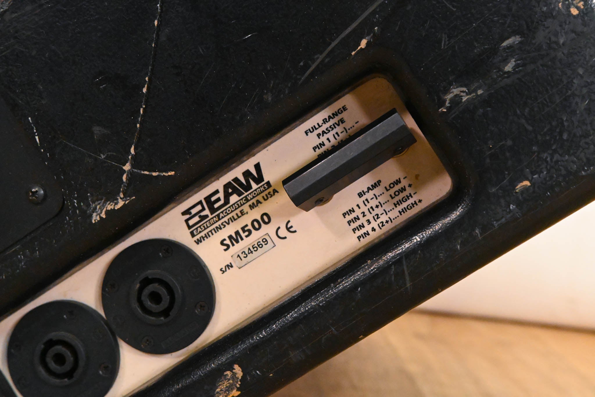 EAW SM500 15" 2-Way Stage Monitor Wedge