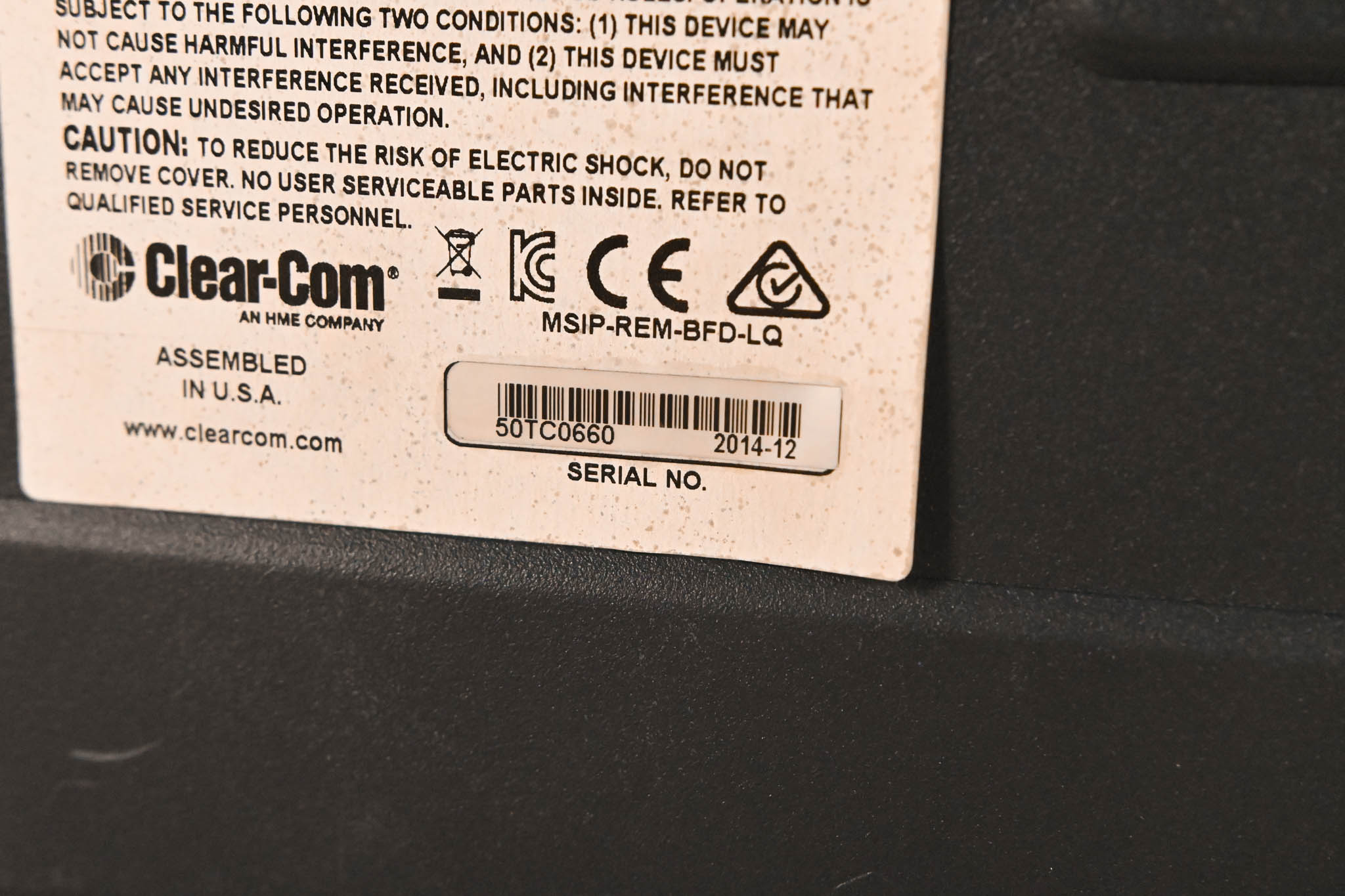 Clear-Com LQ-2W2 Compact 2-Port Partyline IP Interface (NO POWER SUPPLY)