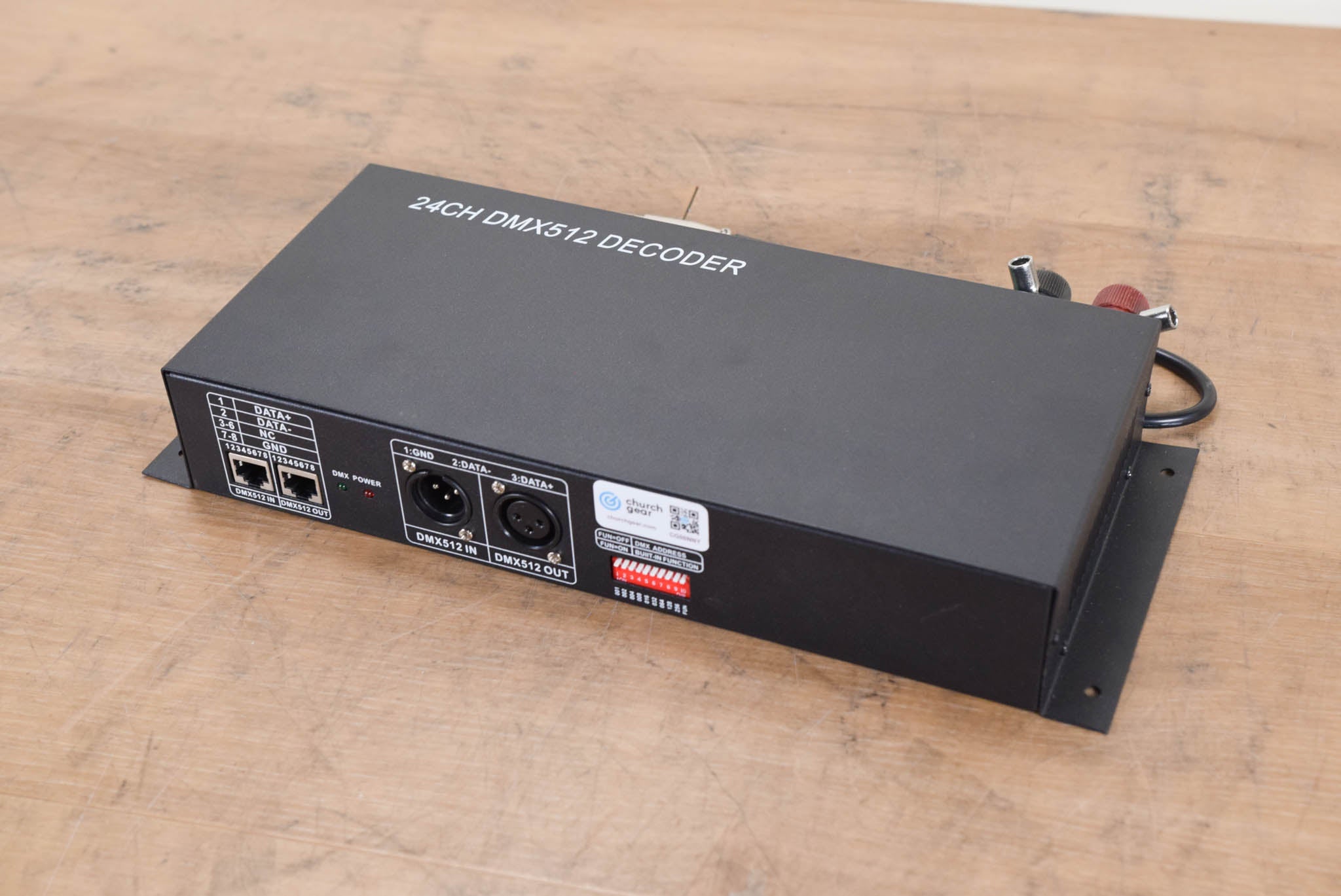 Blizzard Lighting Komply DMX-24 24-Channel DMX Decoder (No Power Supply)