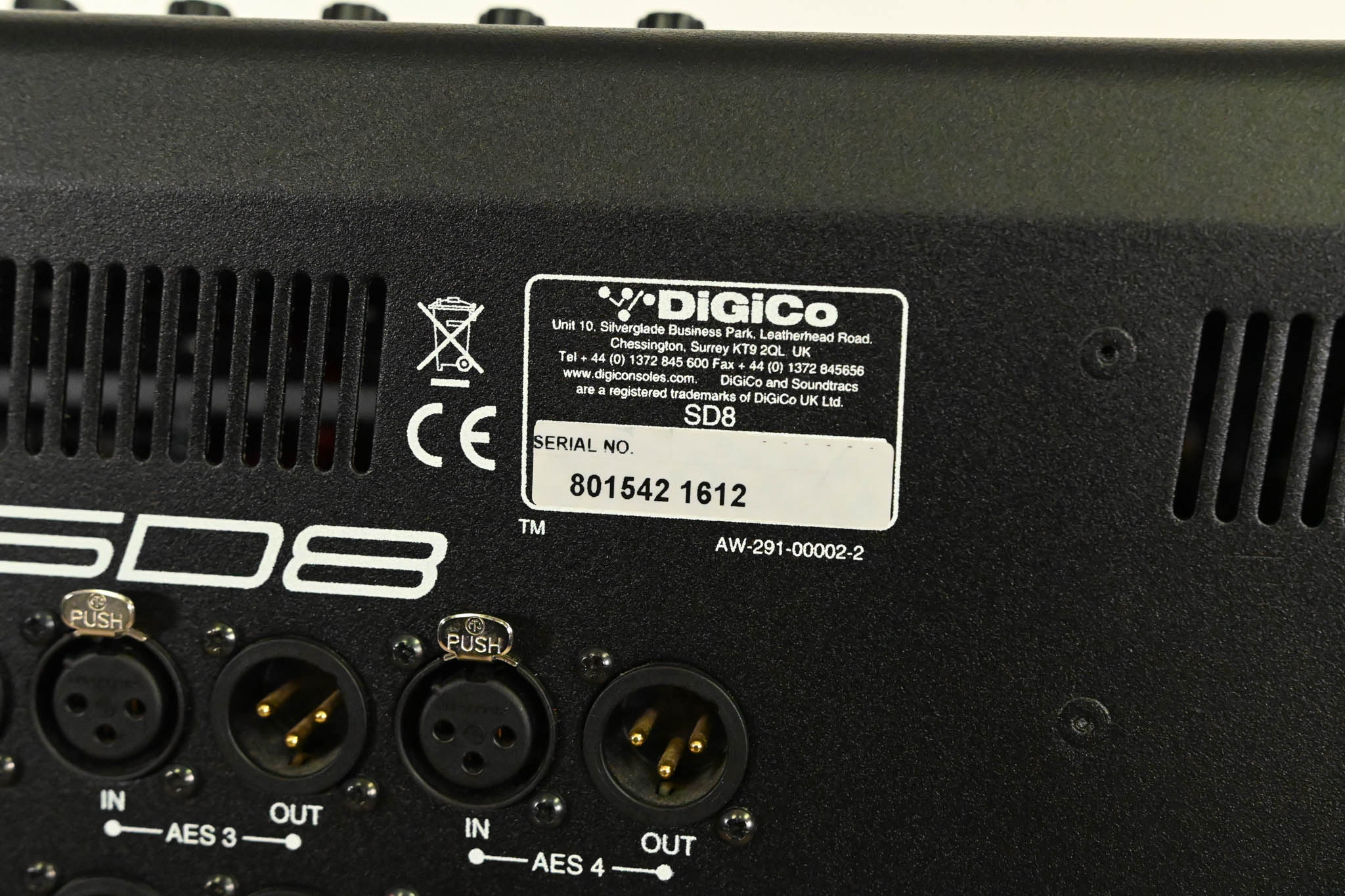 DiGiCo SD8 120-Channel Digital Mixing Console