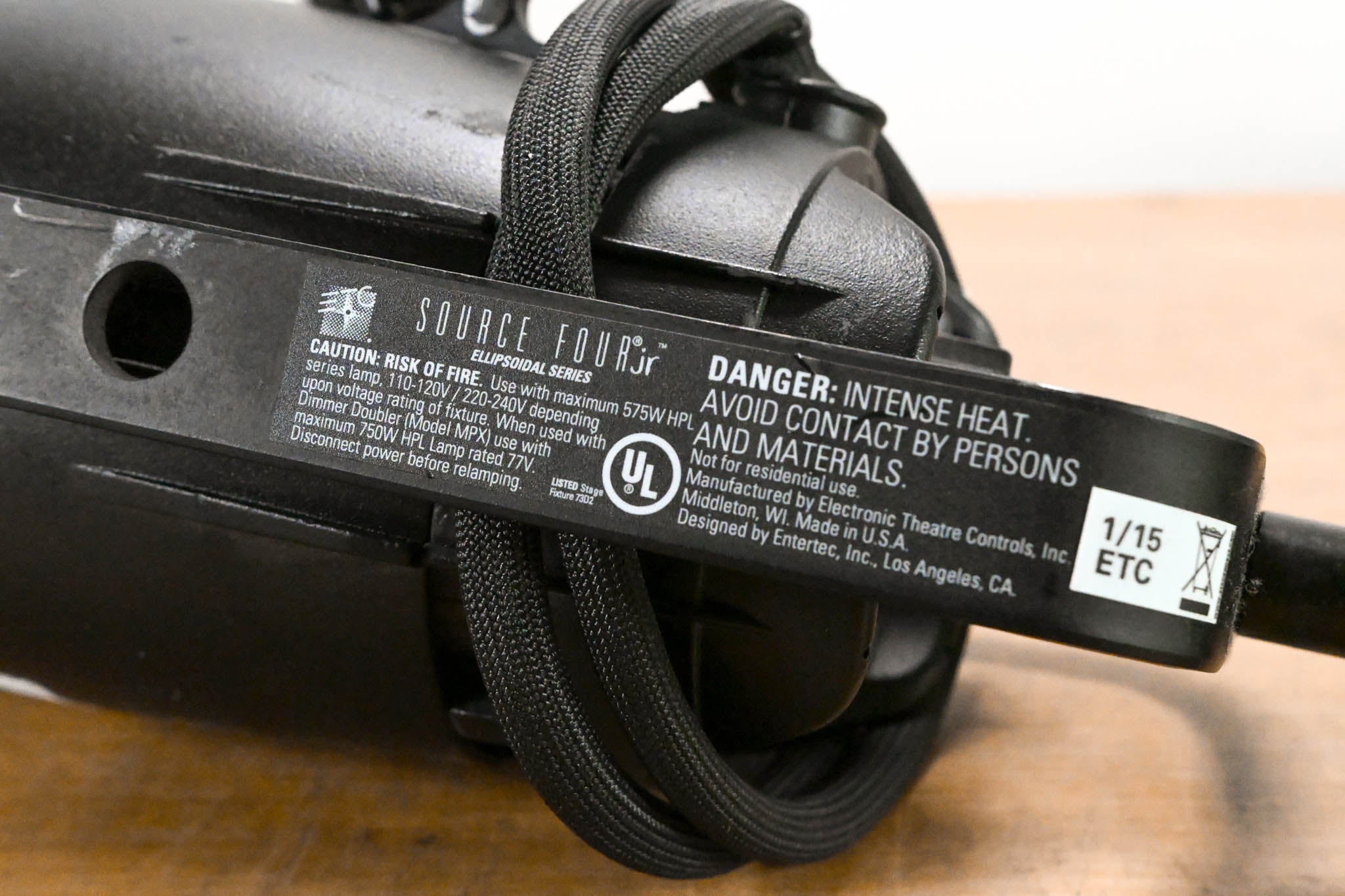 ETC Source Four Jr 26 Degree 575 Ellipsoidal Light