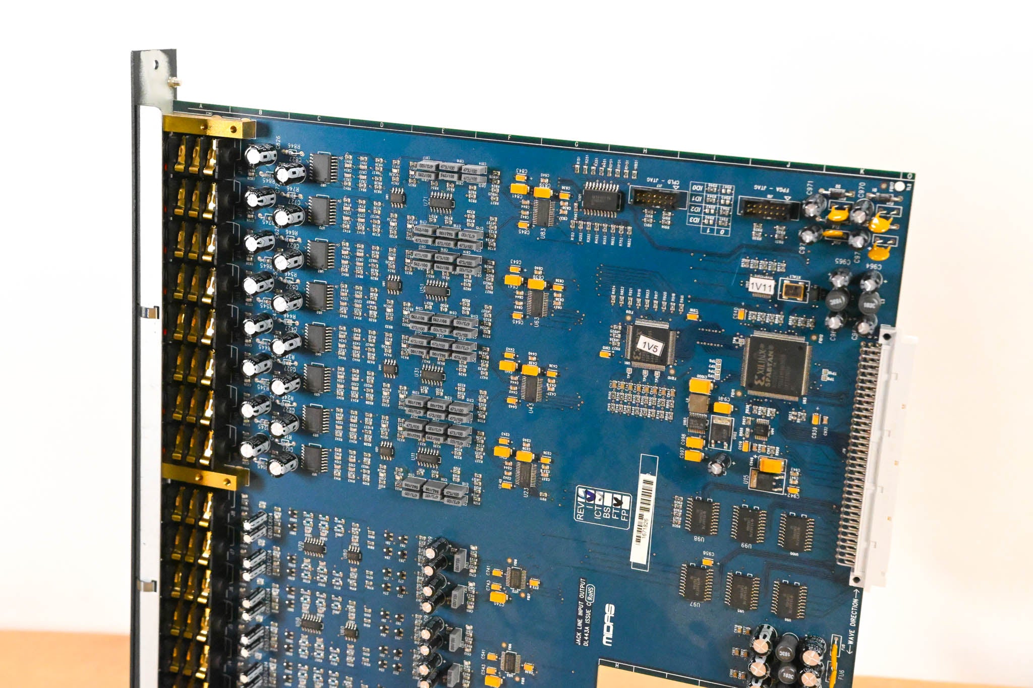 Midas DL443 Analog 8 Input, 8 Output Card with 1/4" TRS Connectors