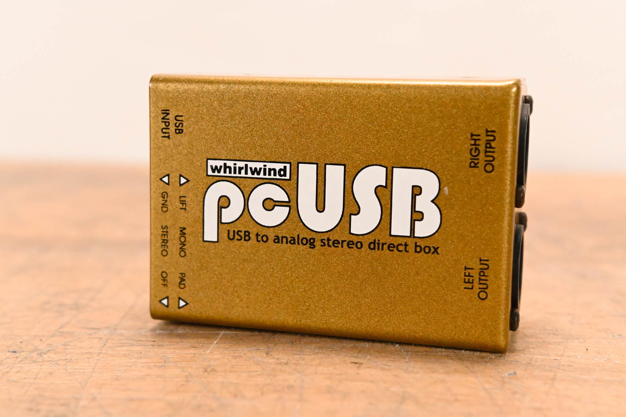 Whirlwind pcUSB Computer Audio USB Interface
