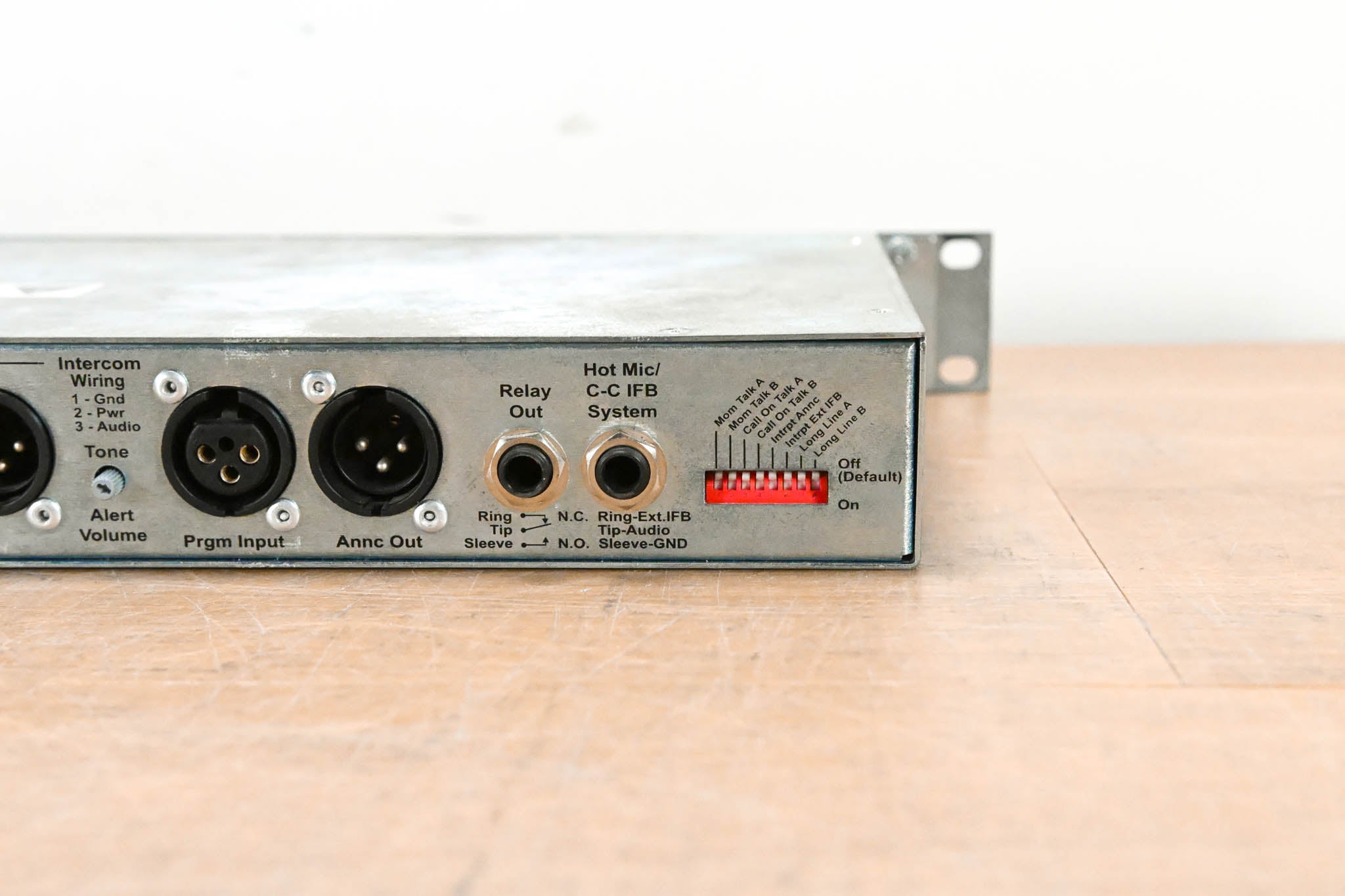 Clear-Com MS-702 2-Channel 1RU Intercom Main Station
