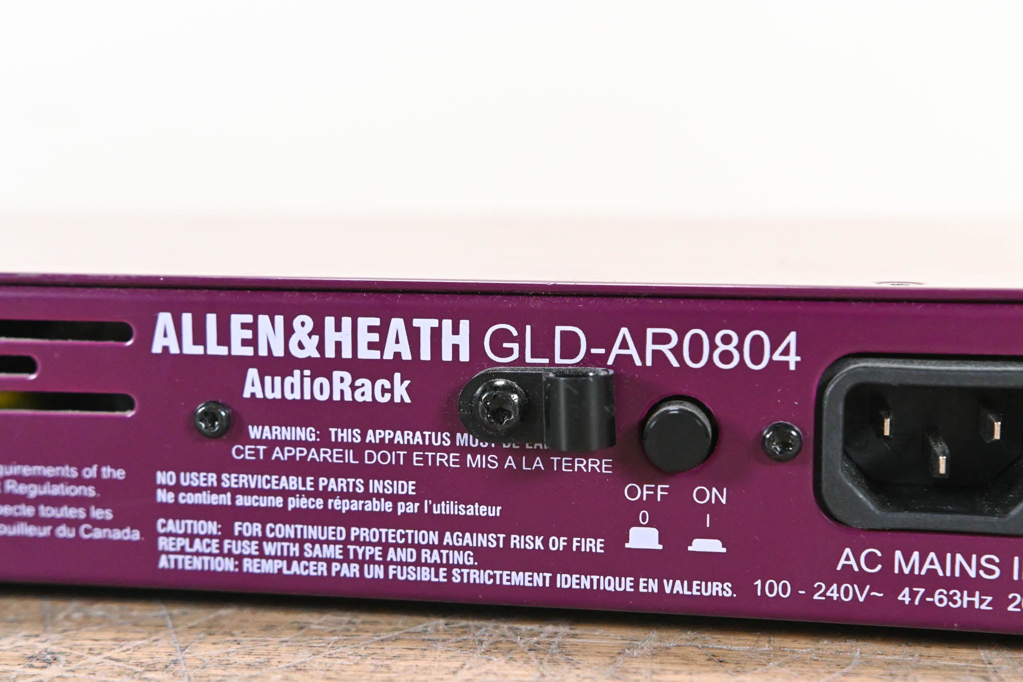 Allen & Heath GLD-AR84 8x4 I/O Expander AudioRack