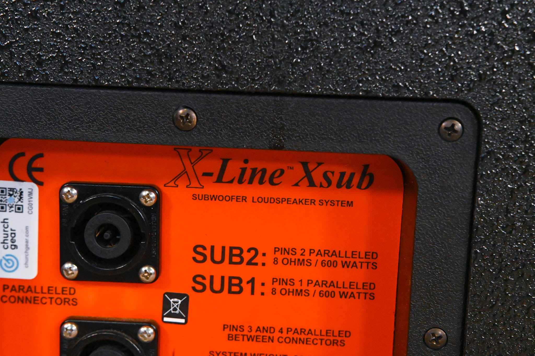 Electro-Voice (EV) Xsub Dual 18" 1200W Subwoofer