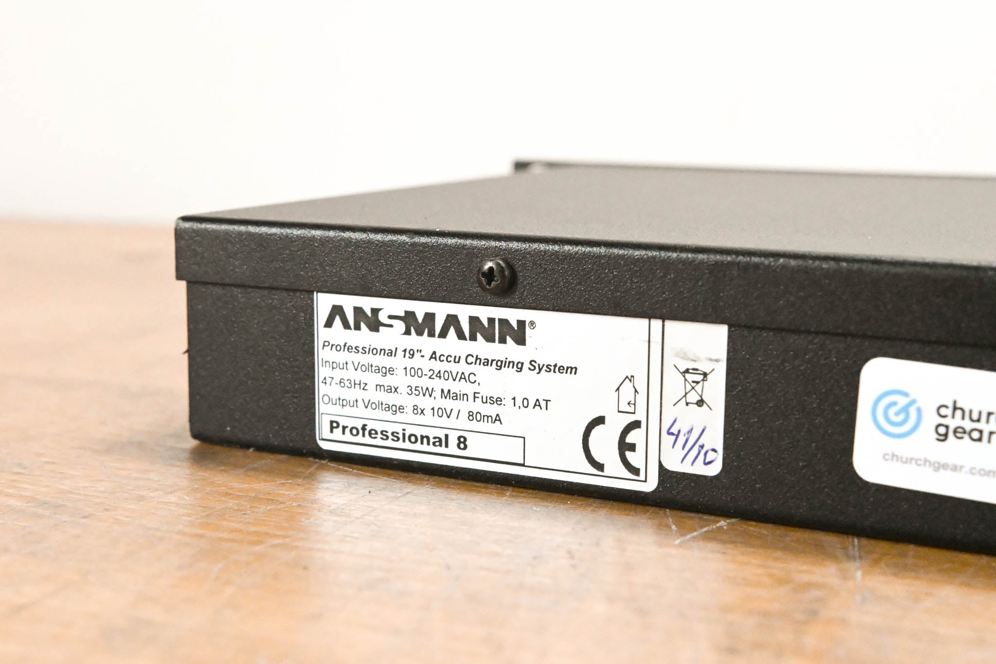 Ansmann Professional 8 - 9V Rack Mount Battery Charger