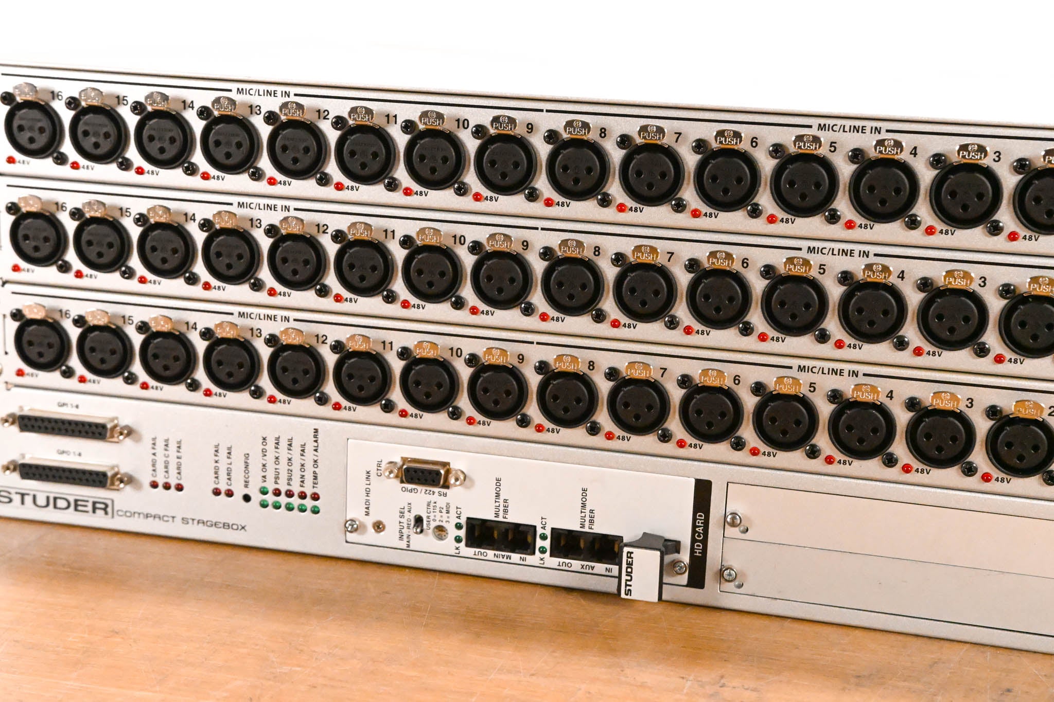 Studer Compact Stagebox - 48 Mic/Line Inputs