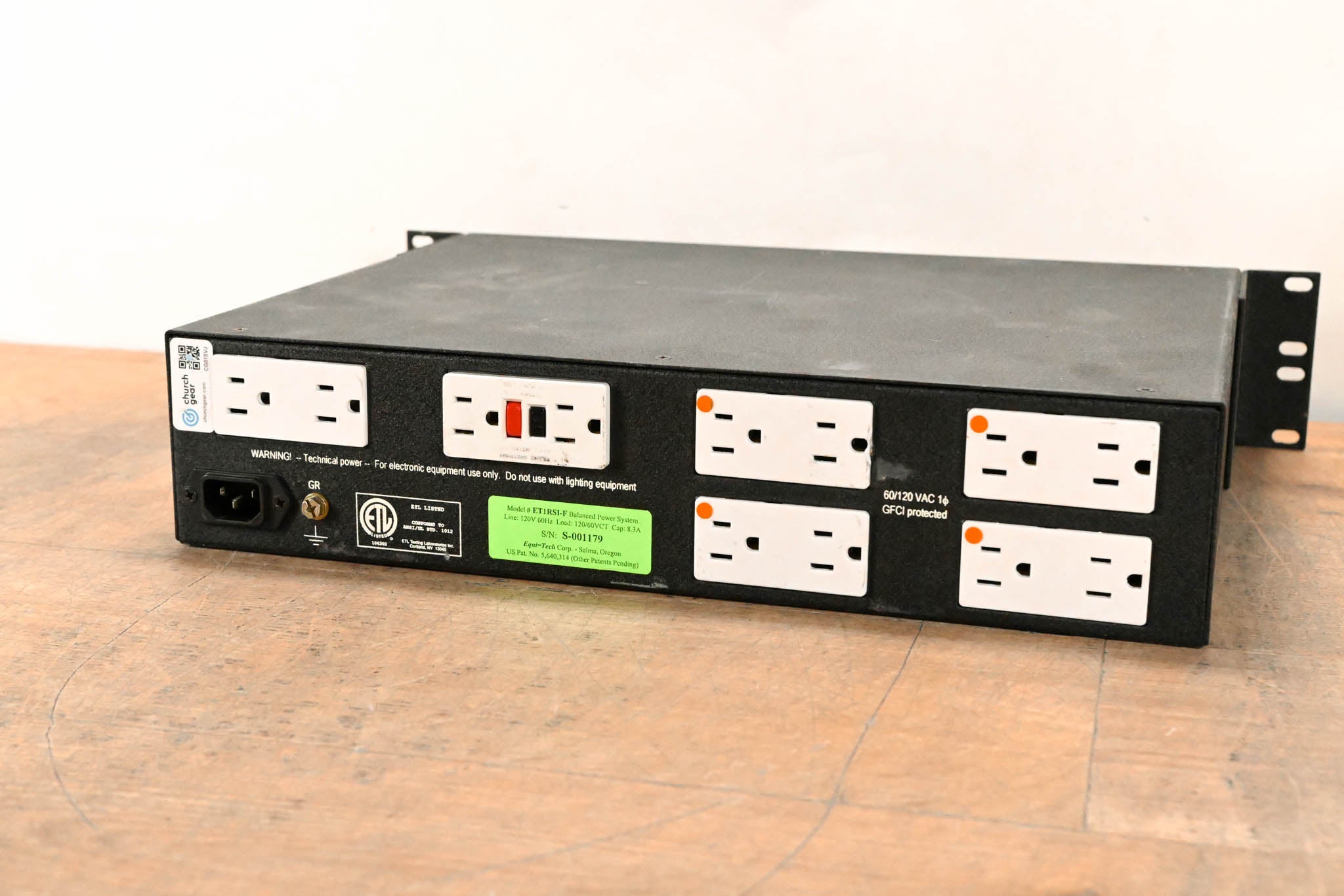 Equi=Tech ET1RSI-F Balanced Power Supply