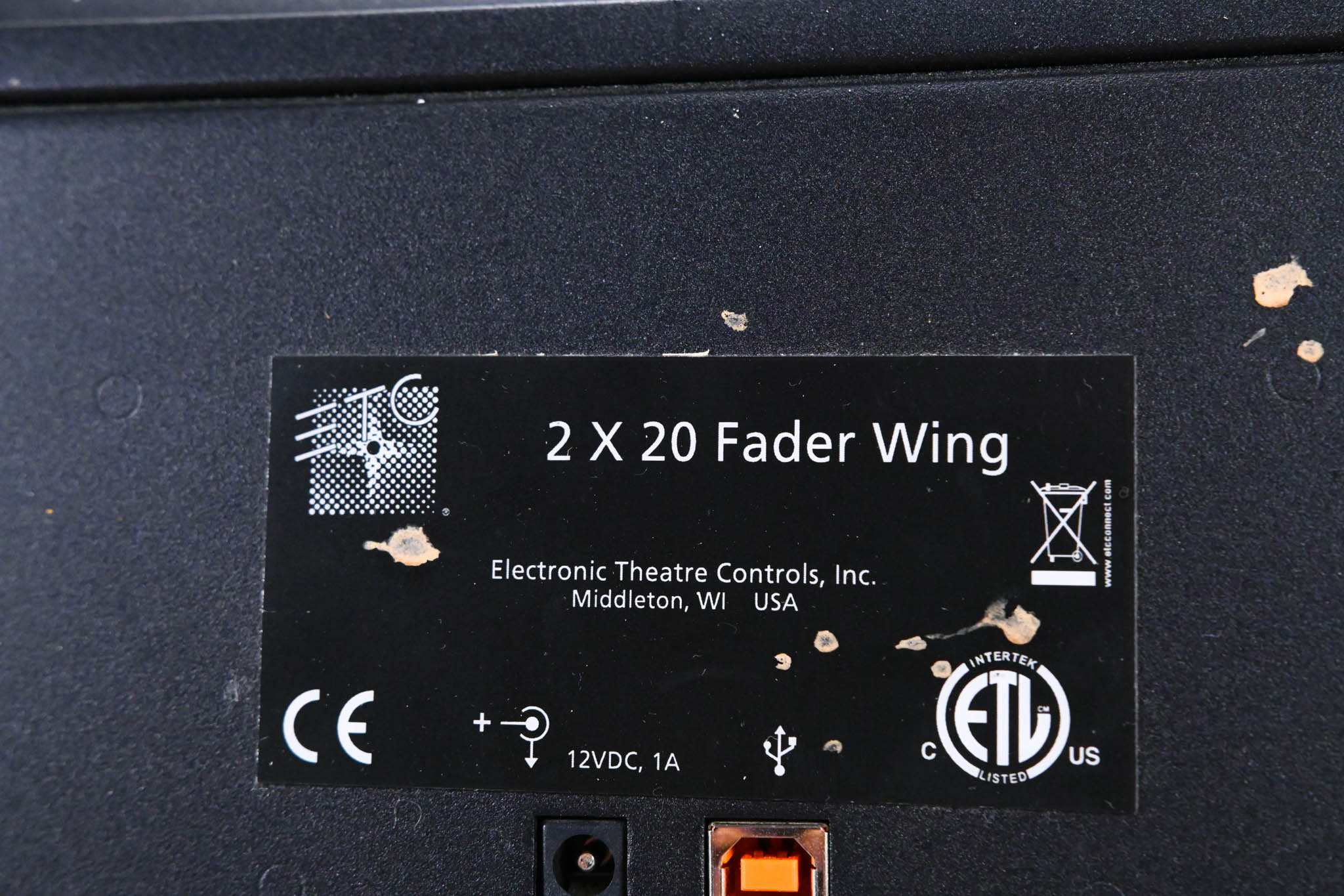 ETC 2x20 Universal Fader Wing for Ion / Gio / Eos / Congo Consoles