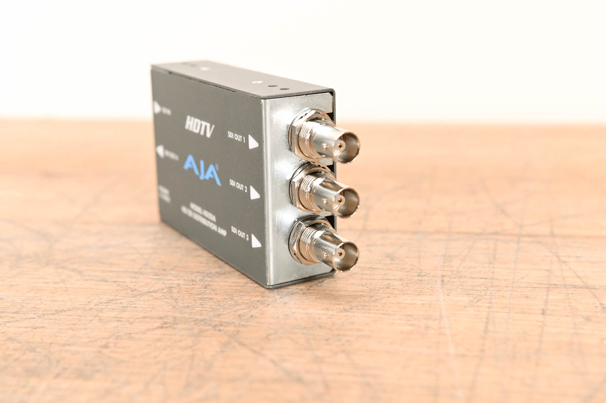 AJA HD5DA 1x4 HD/SD-SDI Distribution Amplifier/Repeater NO POWER SUPPLY