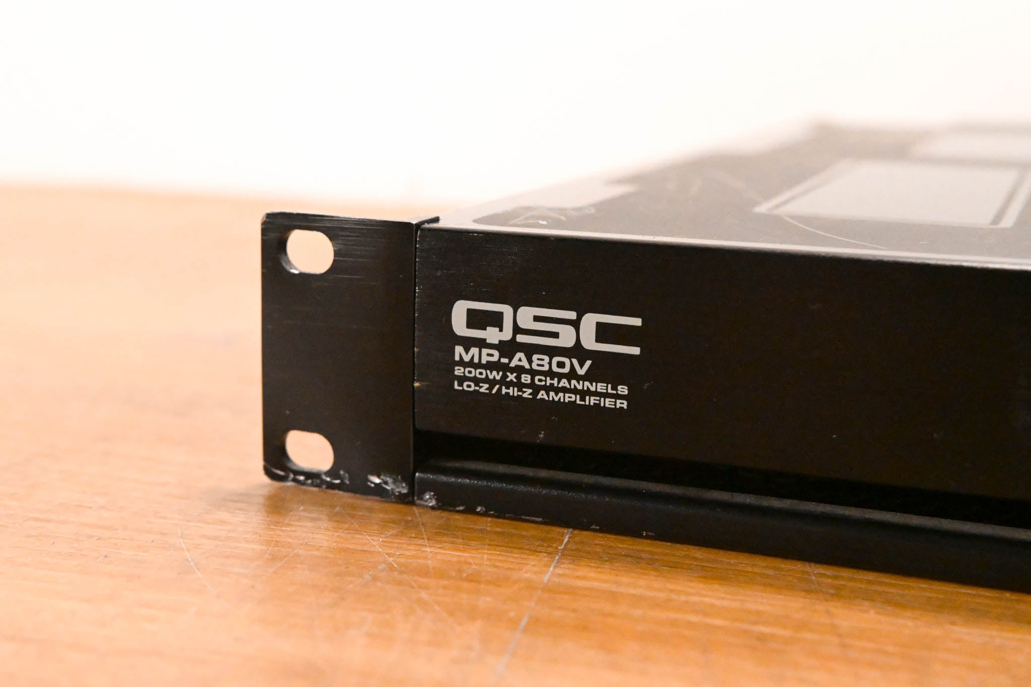 QSC MP-A80V 1600W 8-Channel 70V Power Amplifier