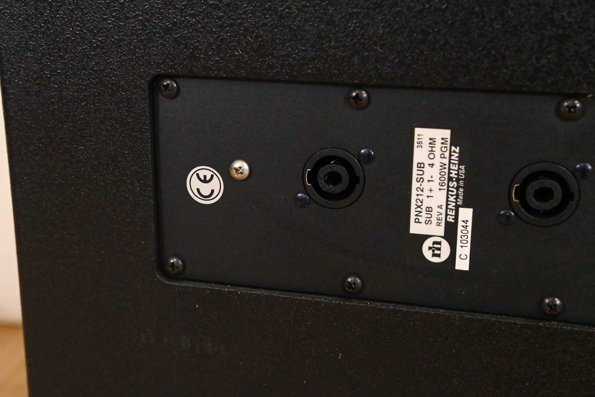 Renkus Heinz PNX212-SUB Dual 12" Passive Subwoofer