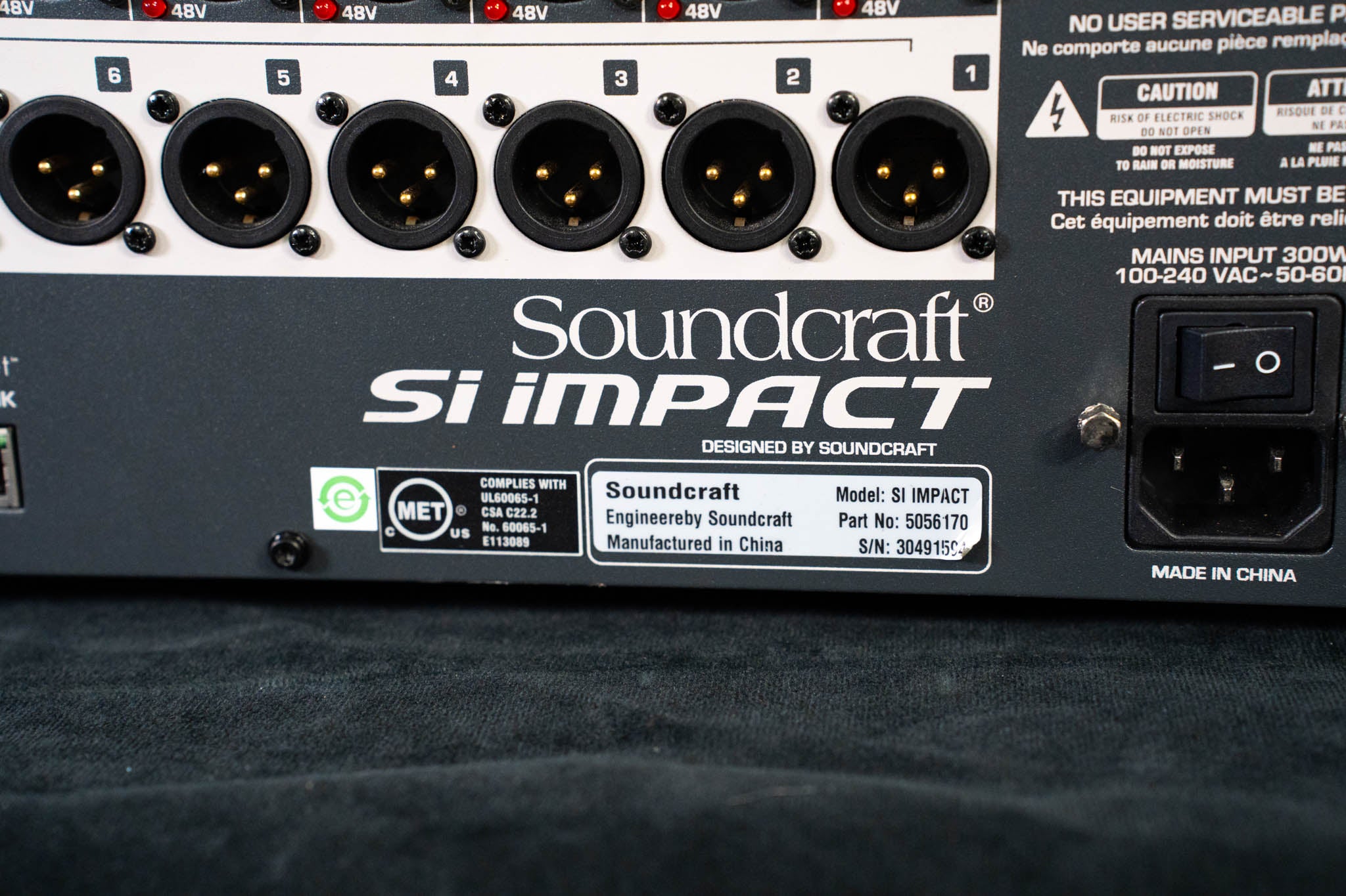 Soundcraft Si Impact 40-Input Digital Mixing Console