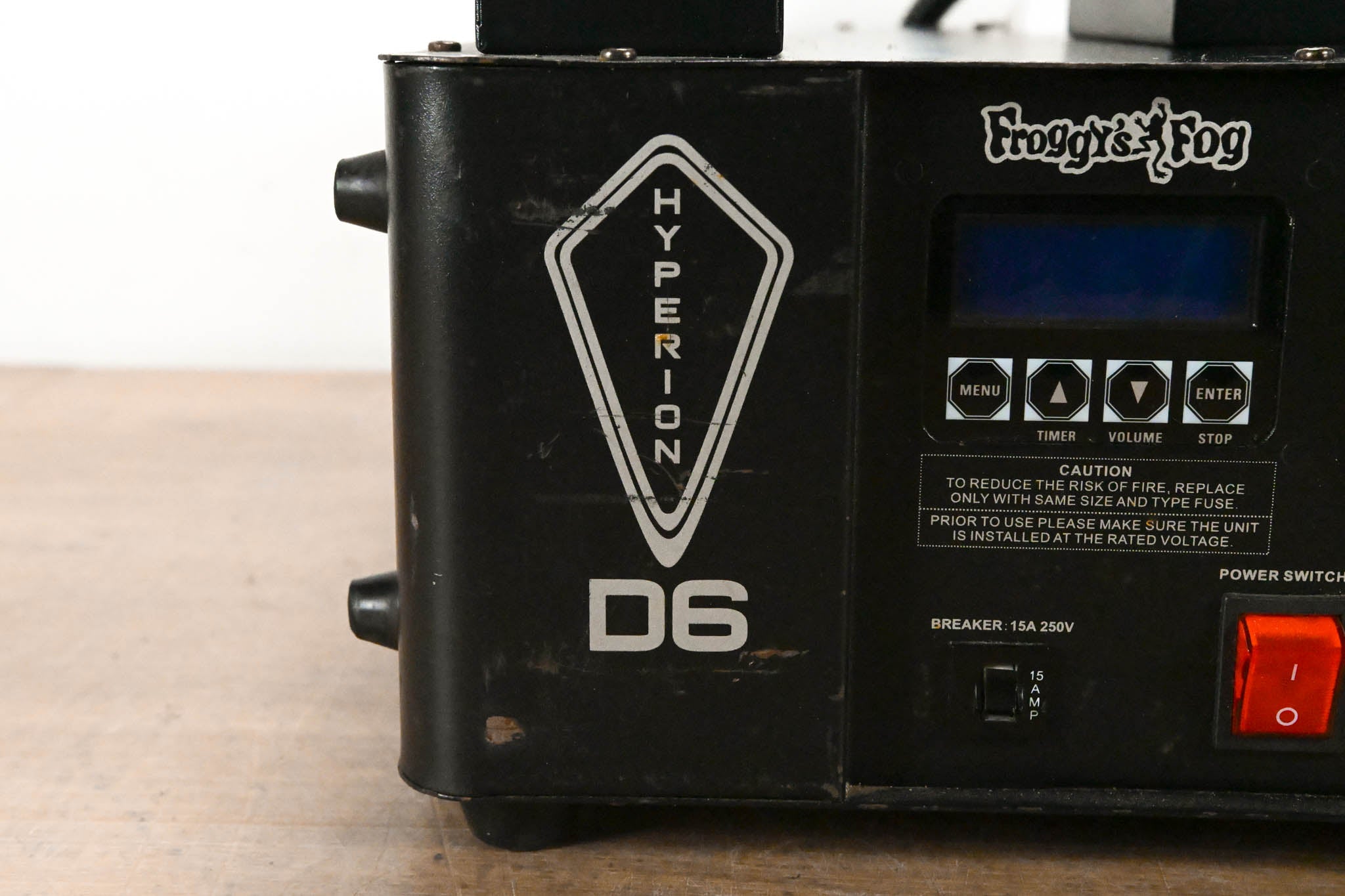 Froggy's Fog Hyperion D6 Dual-Color 1600W Upshot Fog Machine (NO PSU)