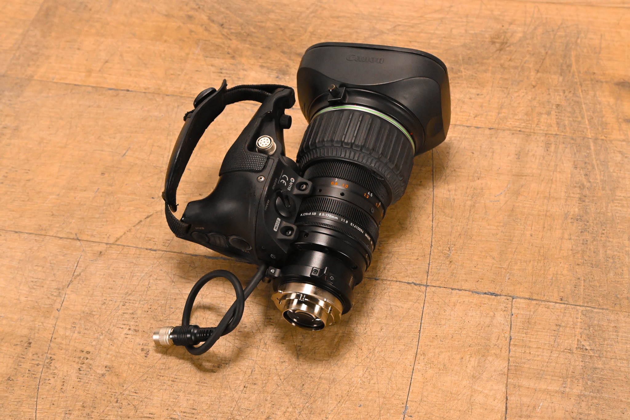 Canon KJ20x8.5B KRS HDgc 20x 2/3" ENG High Definition Telephoto Lens