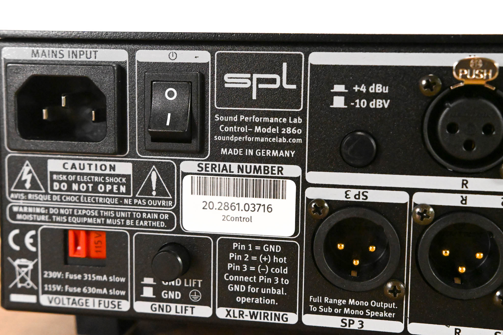 SPL 2Control Dual-Channel Monitor Controller