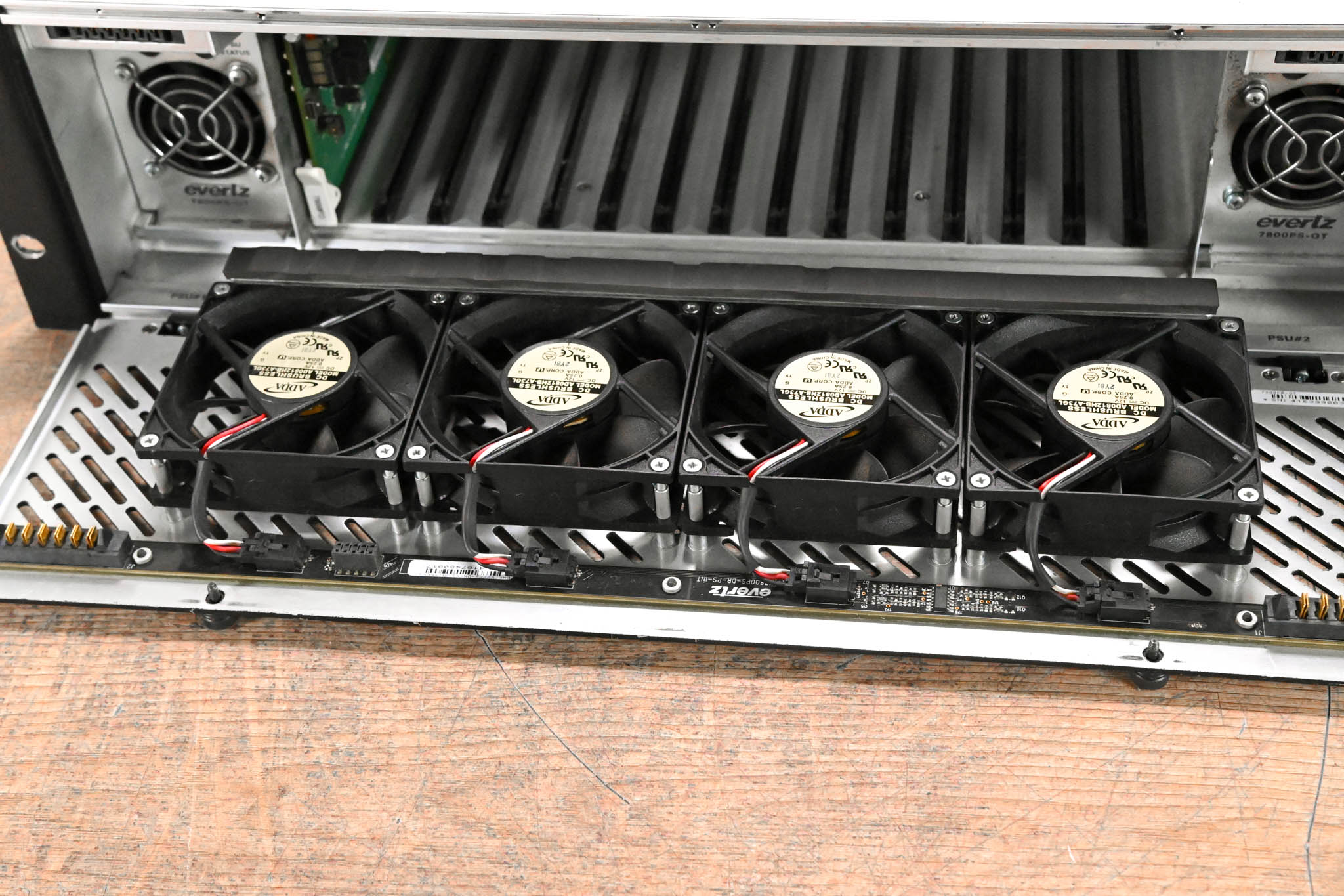 Evertz 7800FR-QT 3U Rack-Mountable Quiet Multiframe
