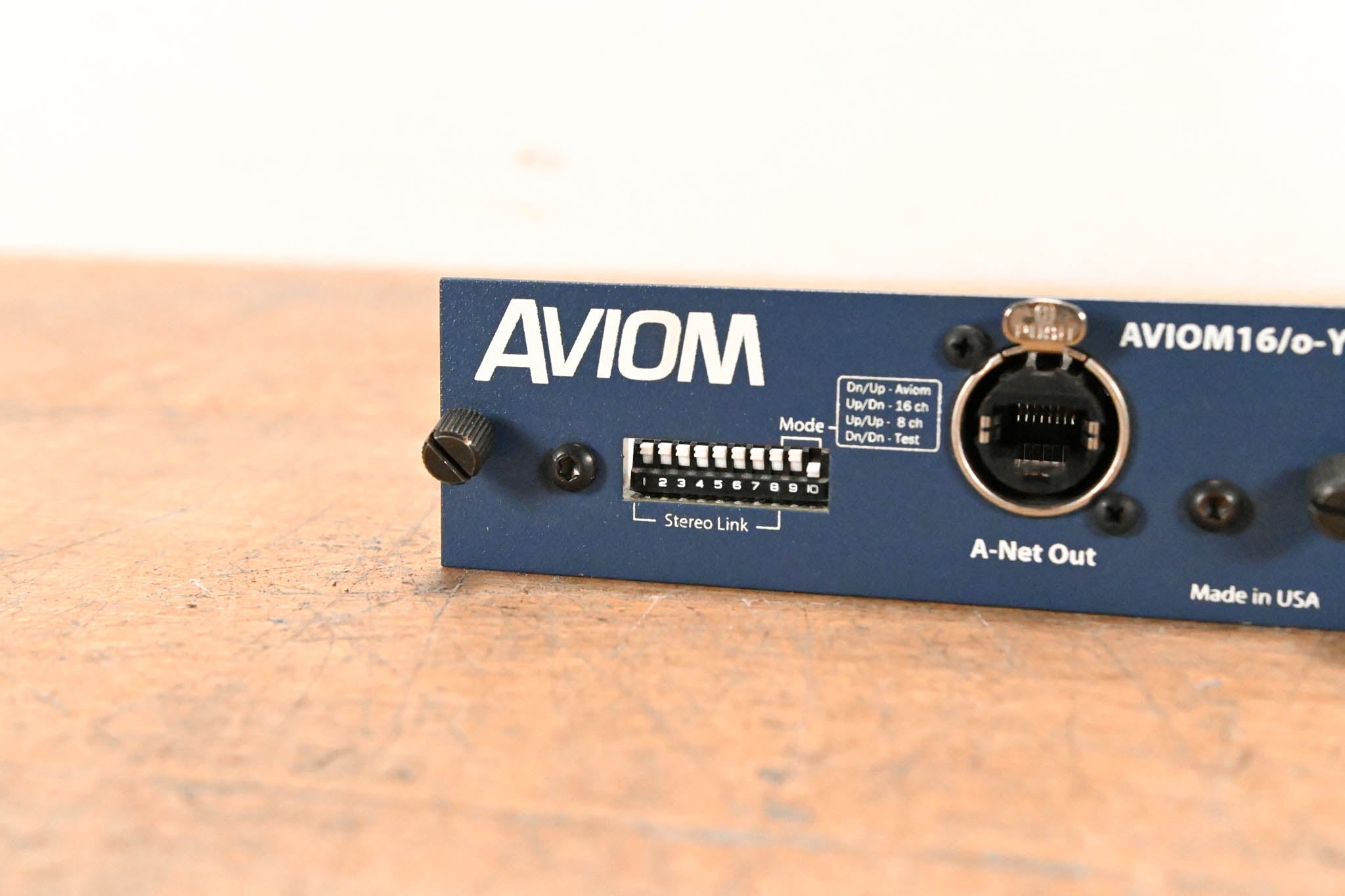 Aviom 16/o-Y1 A-Net Card for Yamaha Digital Products