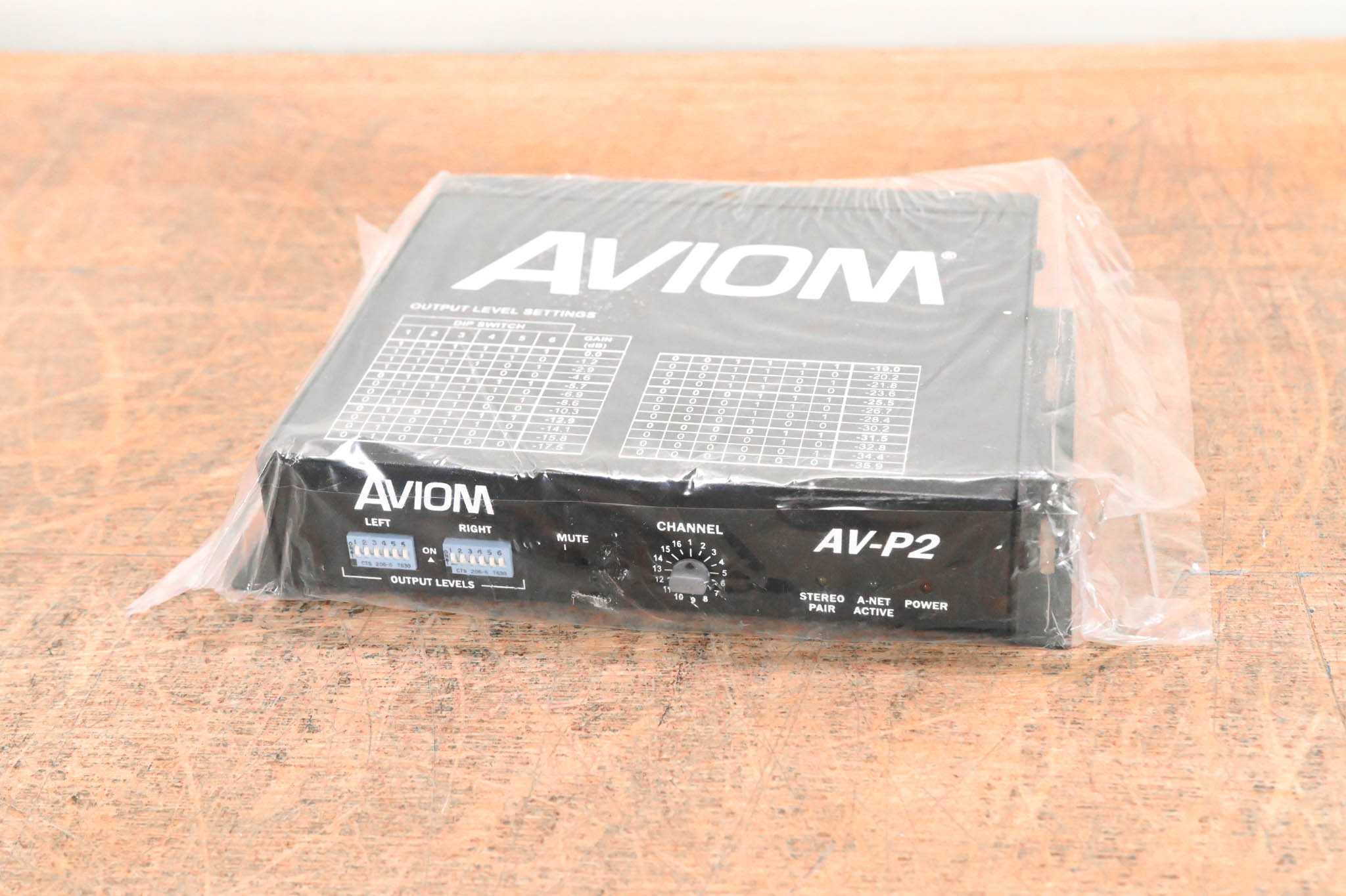 Aviom AV-P2 Two-Channel Output Module for Pro16 A-Net System