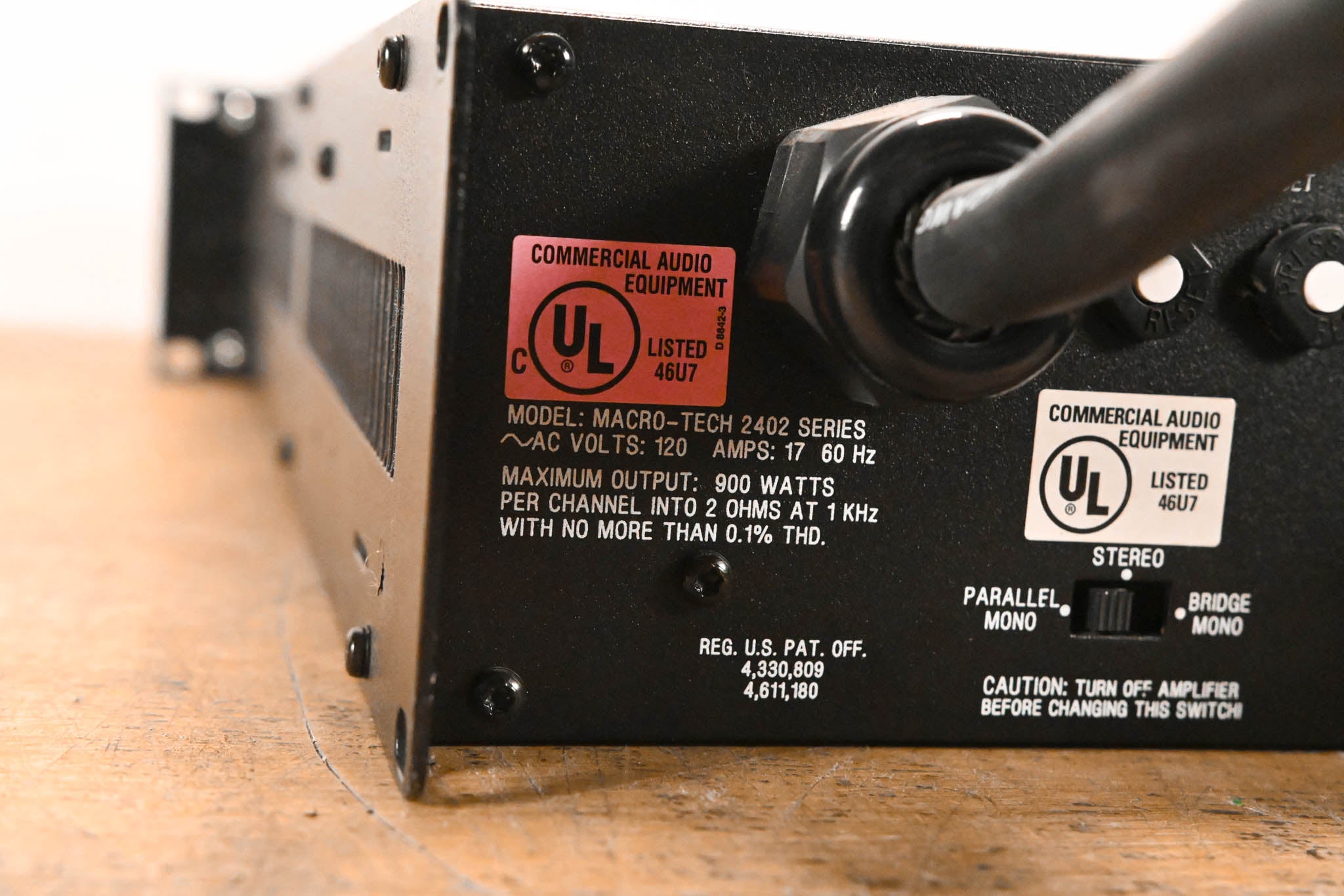 Crown Macro-Tech 2402 2-Channel Power Amplifier