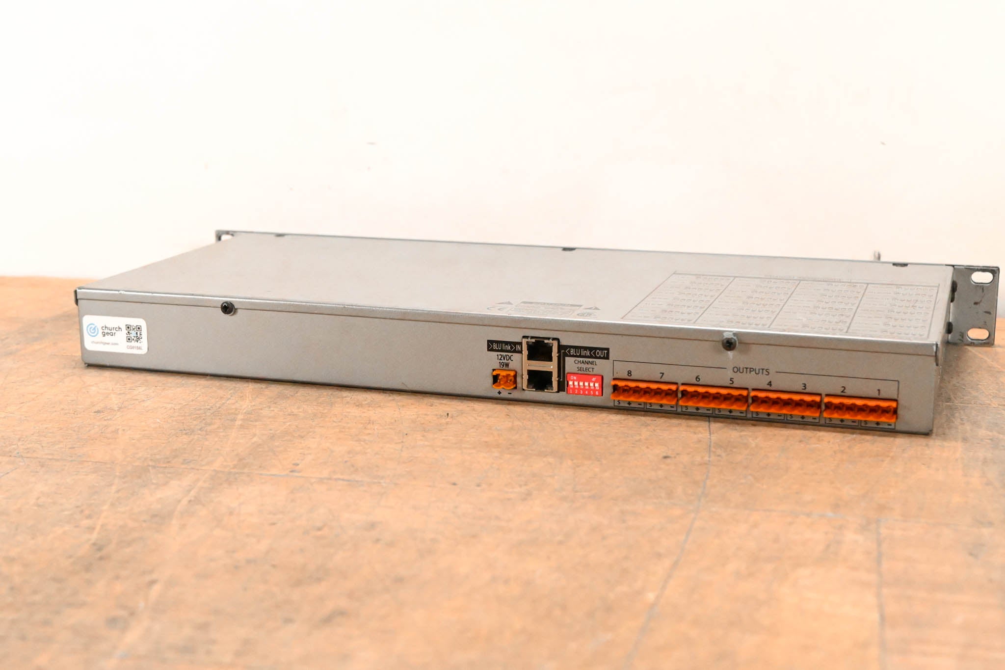 BSS London BLU-BOB2 8-Channel Break-Out Box Output Expander (NO PSU)