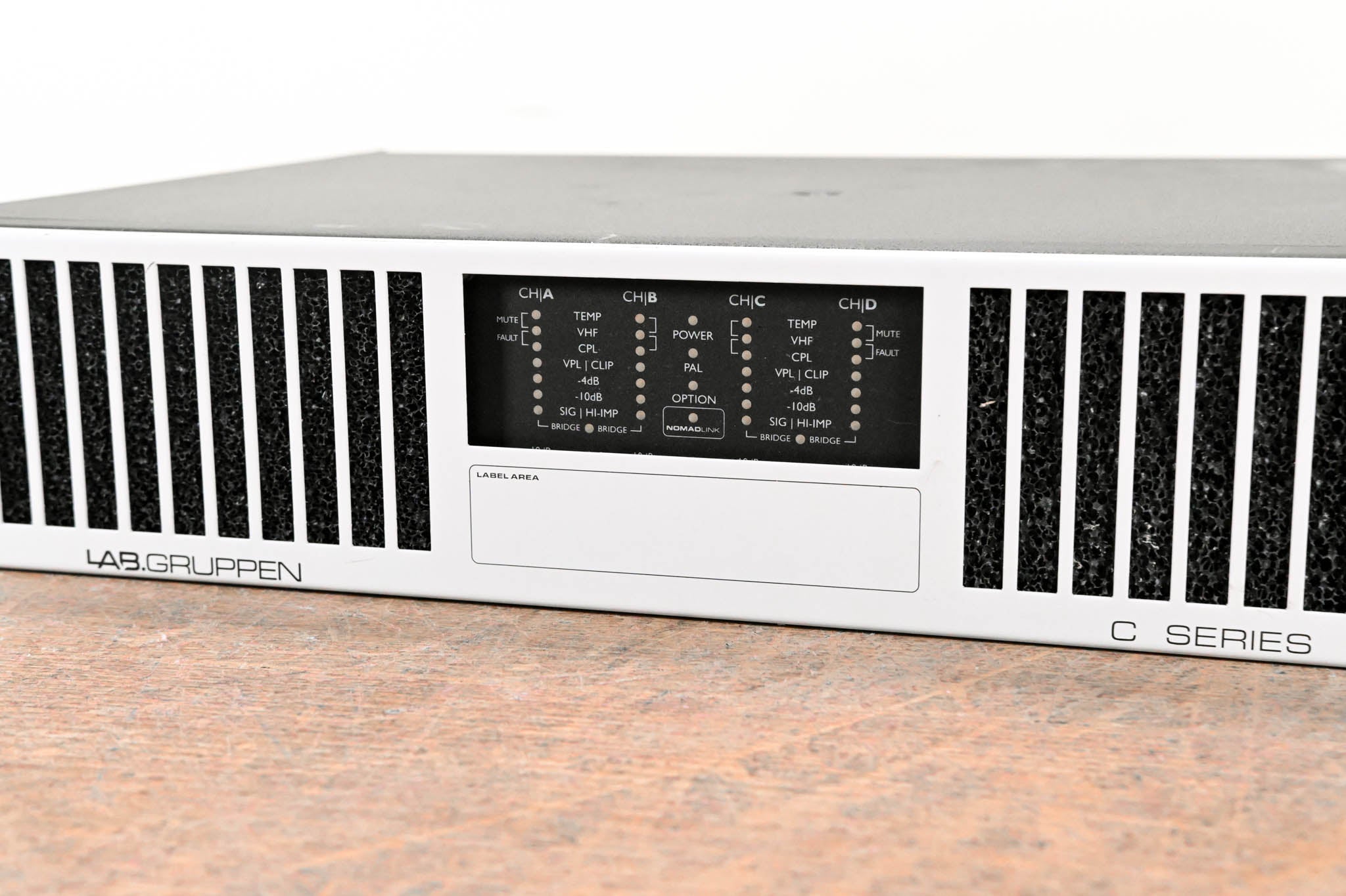 Lab Gruppen C 68:4 6800W Four-Channel Power Amplifier