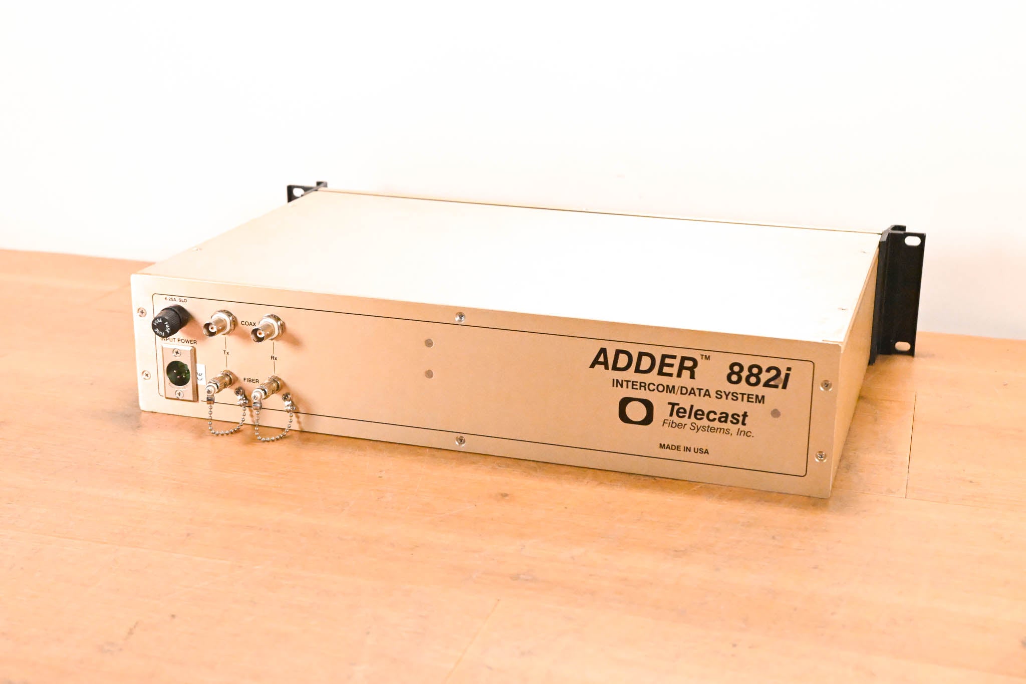 Telecast Fiber Systems Adder 882i Fiber Intercom Data System (NO PSU)