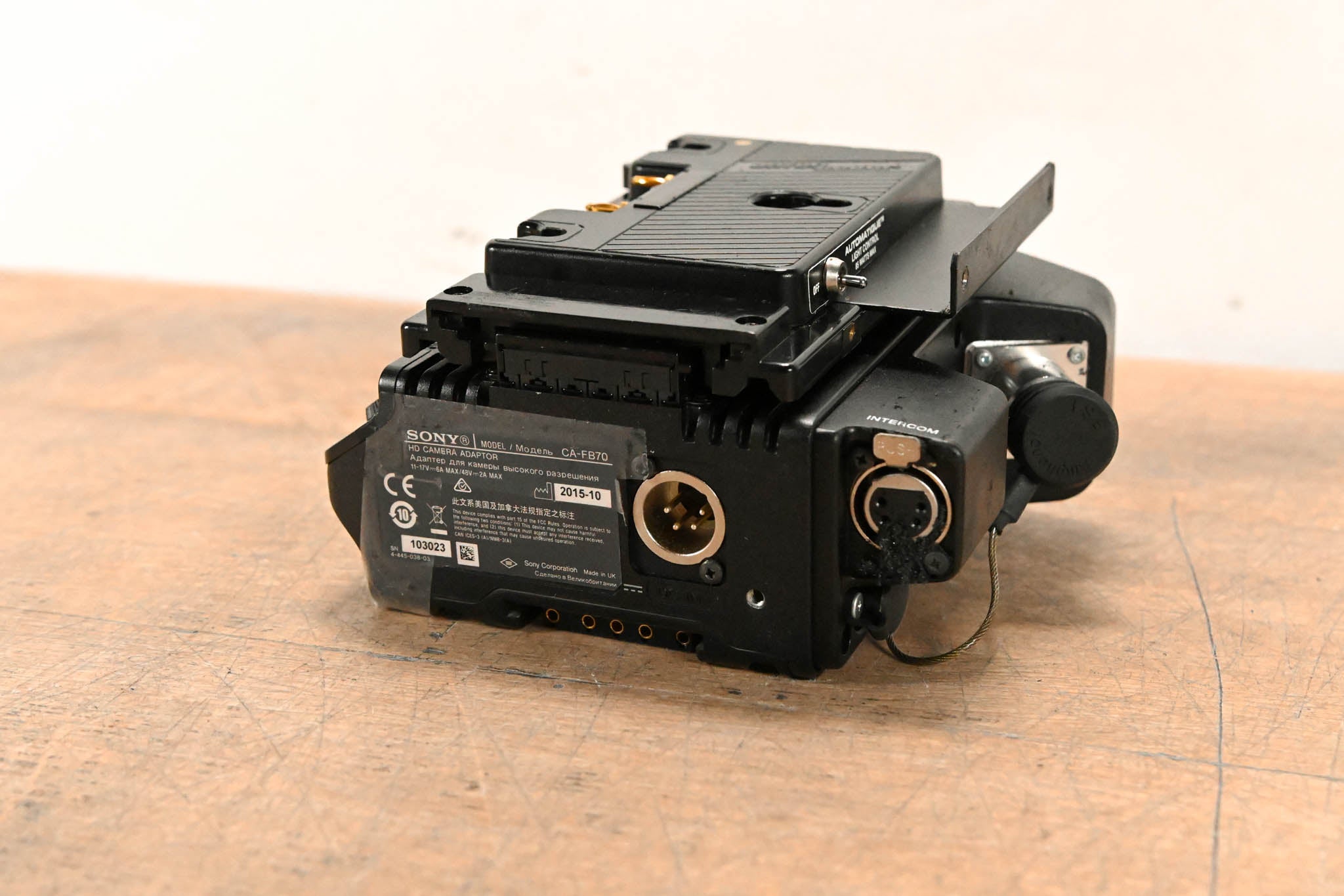 Sony CA-FB70 Fiber Camera Adapter