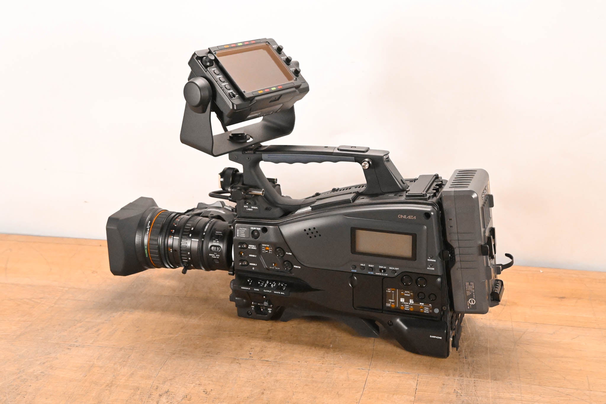 Sony PMW-320 XDCAM EX Camcorder w/ Fujinon XS16x5.8A-XB8 Lens CG01U4E