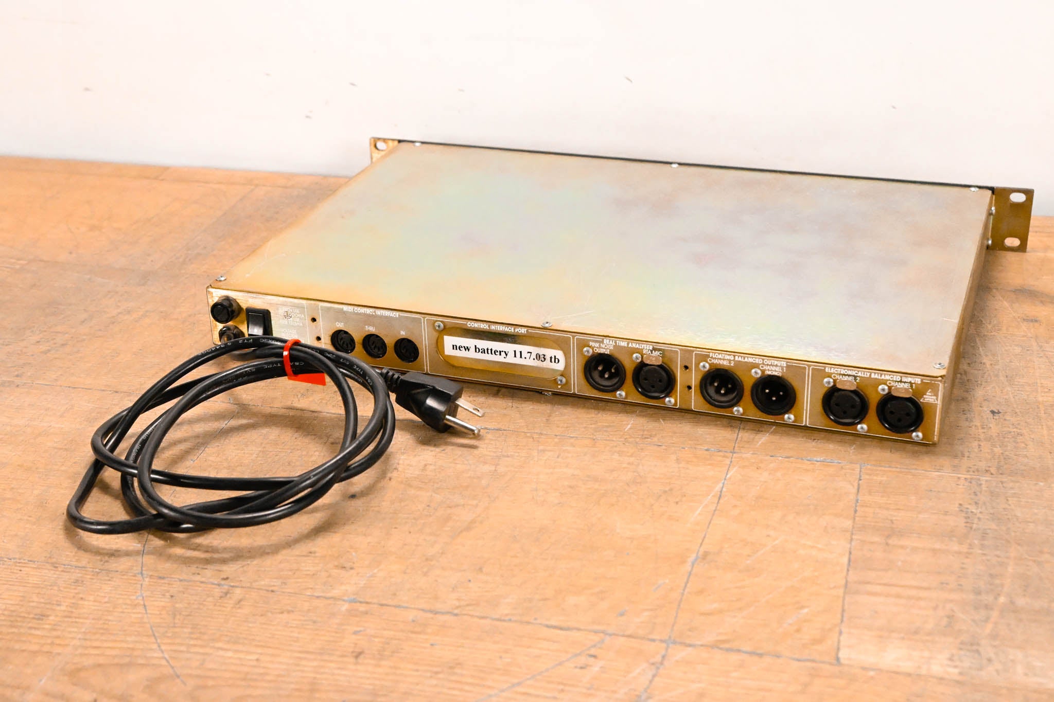 BSS FCS-920 Varicurve Dual Equaliser Analyser Slave Module